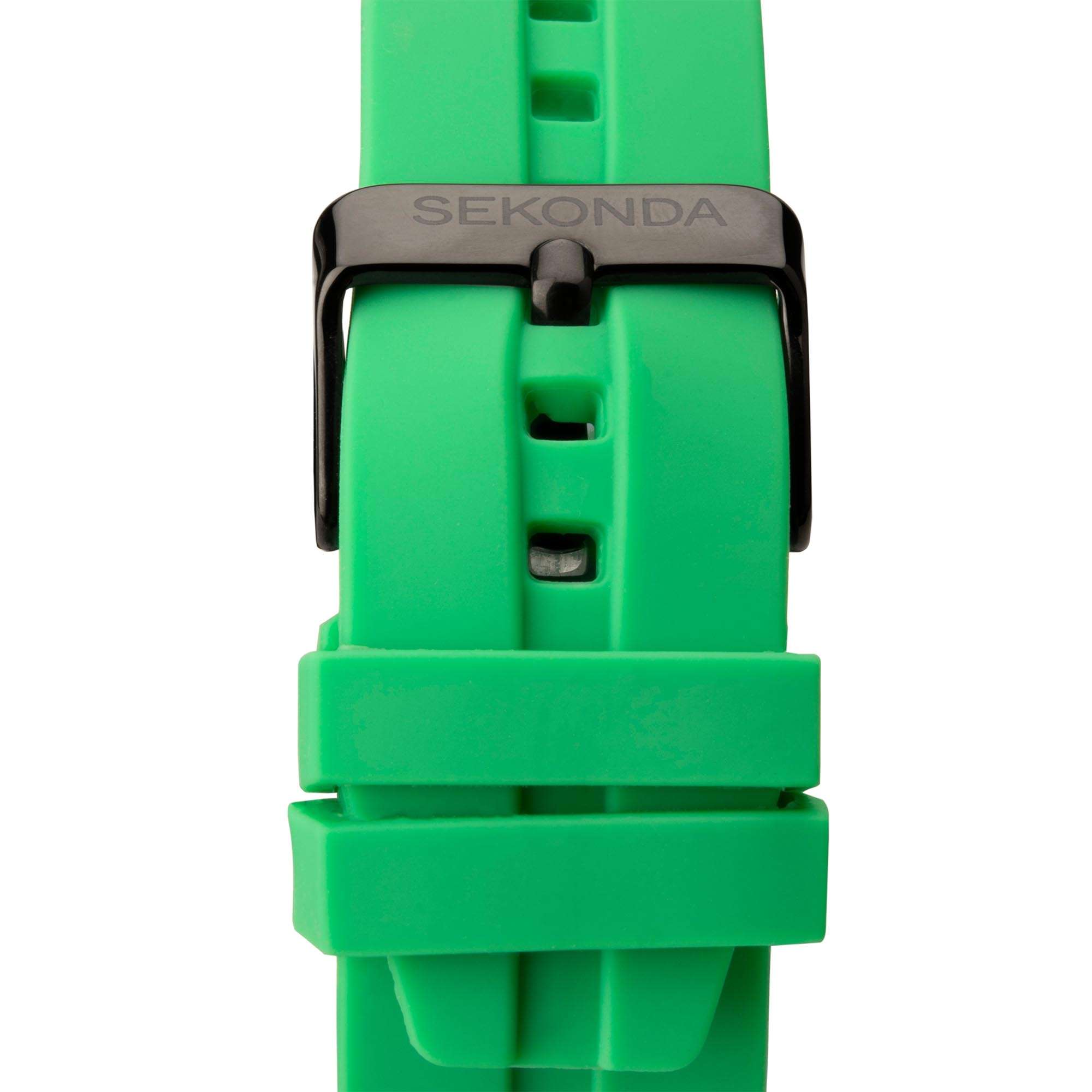 Sekonda Sports Dive Style Green Dial Green Rubber Strap Men's Watch 1982
