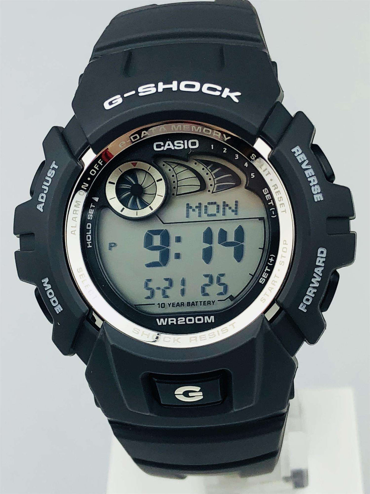 Casio G-Shock Black Men's Alarm Chronograph G-2900F-8VER - WatchNation