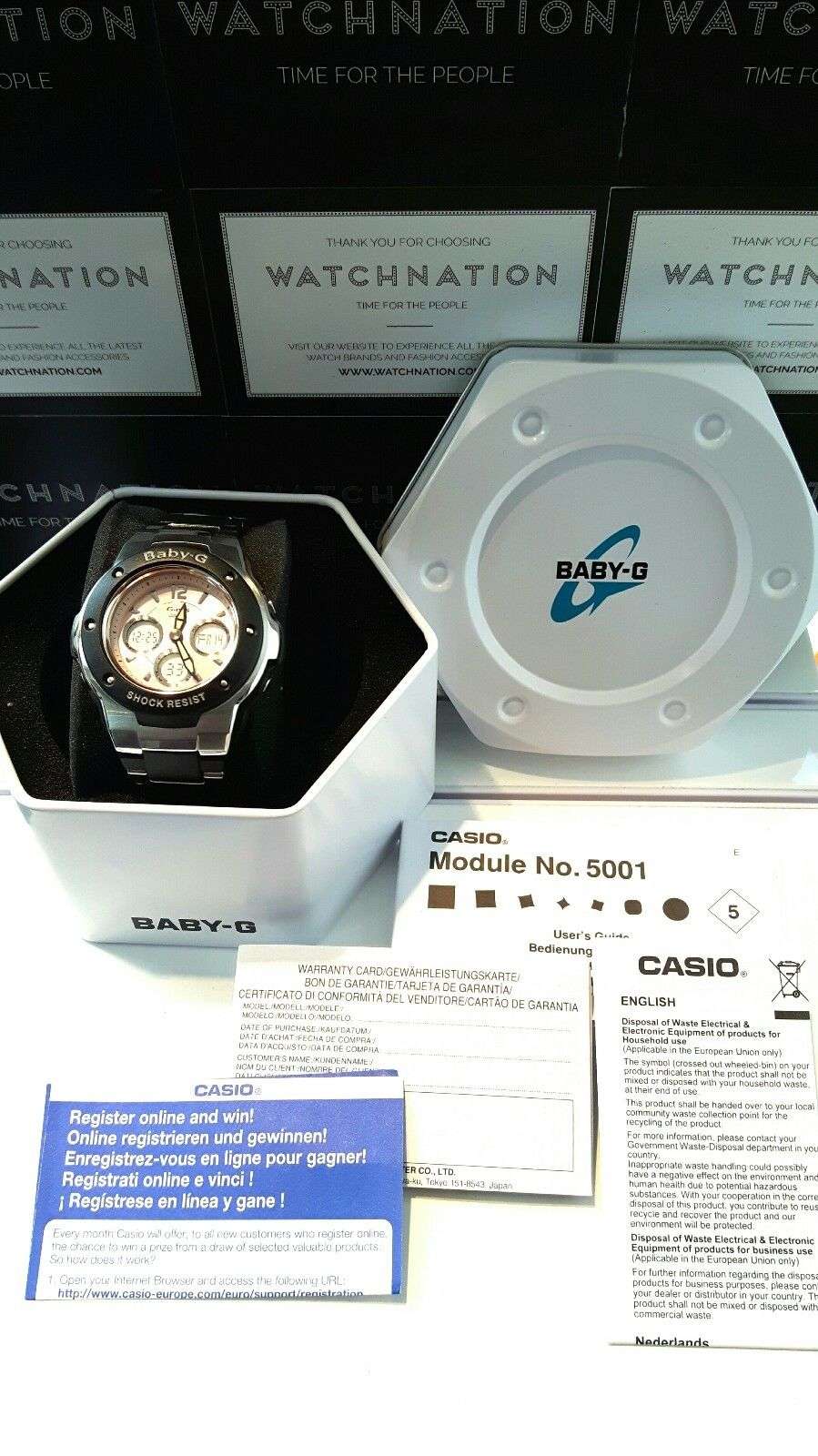 Casio Baby-G Damen Uhr MSG-300C-1BER
