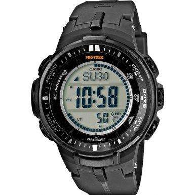 Casio Men's Watch XL Pro Trek Digital Quartz Resin PRW 3000 Single