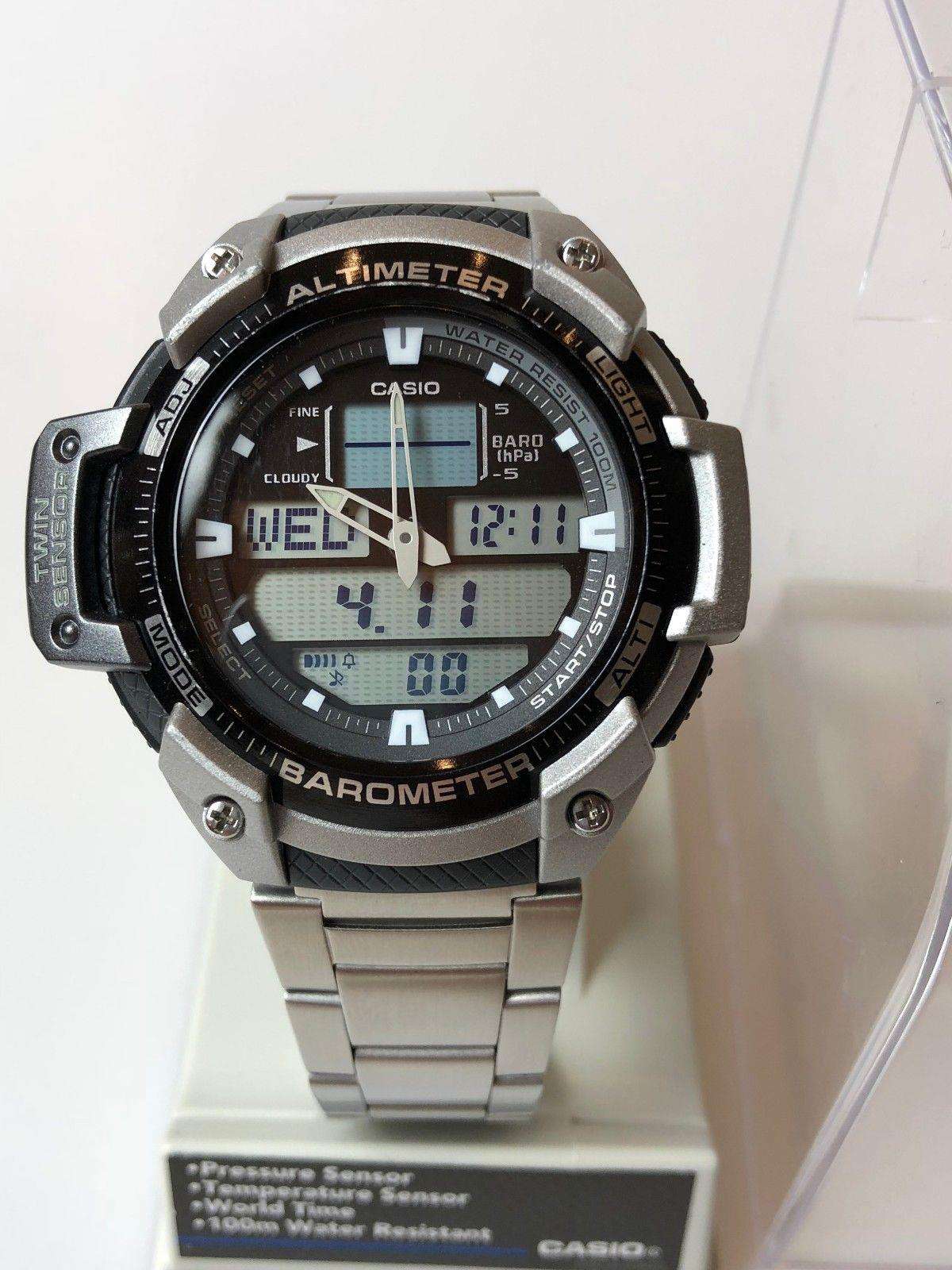 Casio Sports Gear Men's Alarm Chronograph SGW-400HD-1BVER - WatchNation