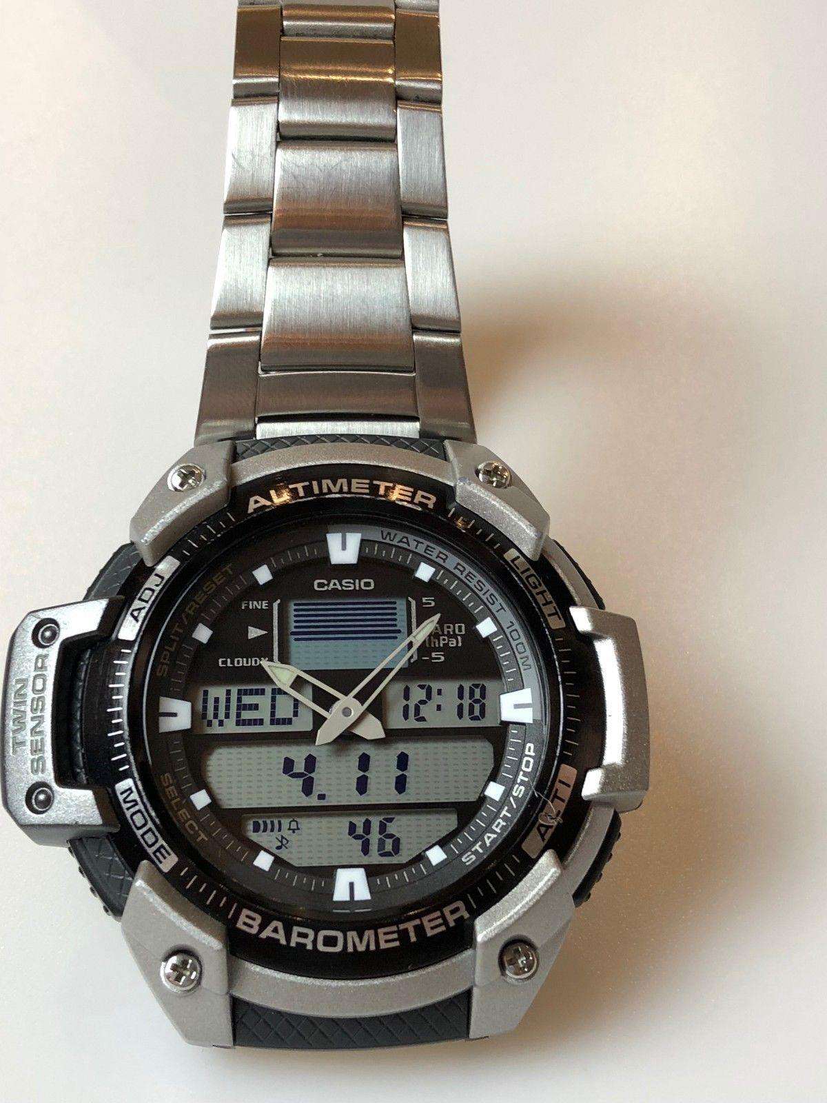 Casio Sports Gear Men's Alarm Chronograph SGW-400HD-1BVER - WatchNation
