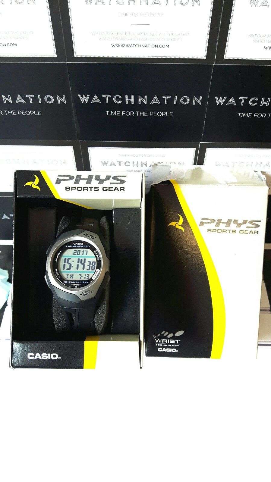 Casio Sport Quarz Digital Schwarzes Resin-Armband Herren Uhr STR-300C-1VER