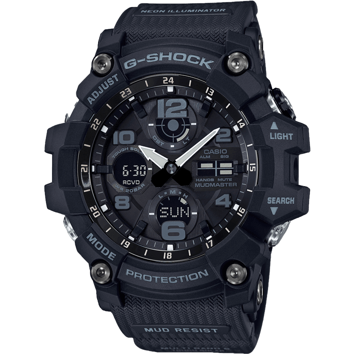 Casio G-Shock Master of G Mudmaster Herren Alarmchronograph GWG-100-1AER