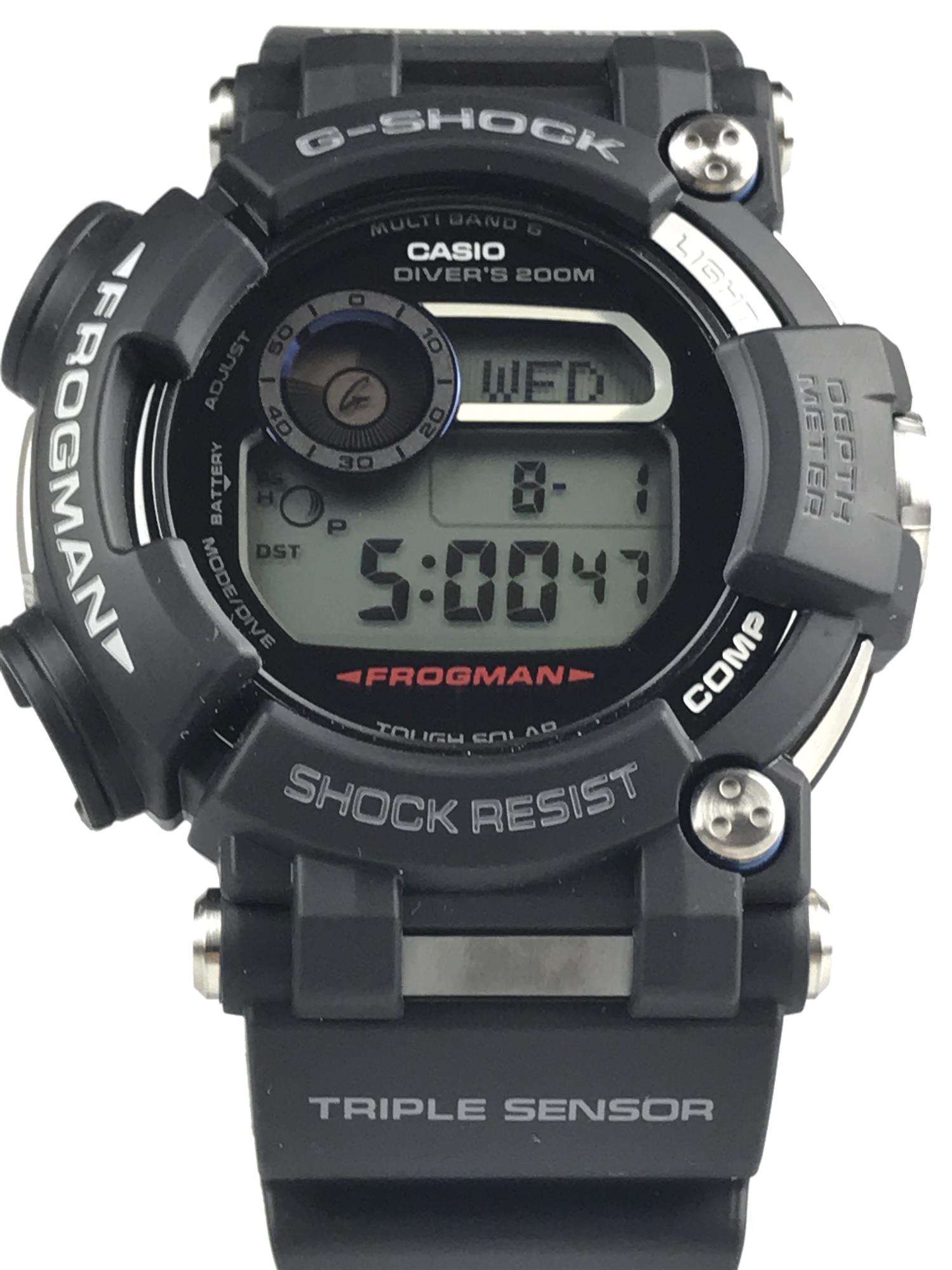 Casio G-Shock Master of G Frogman Herren Uhr GWF-D1000-1ER