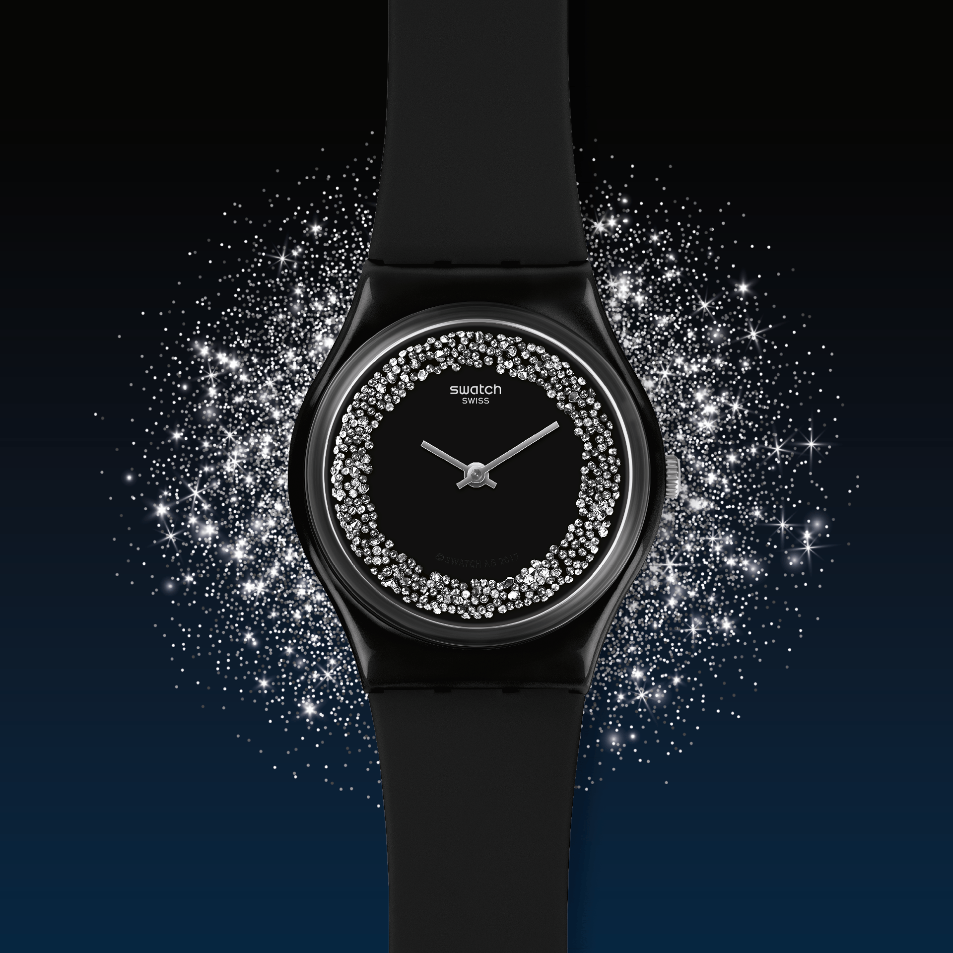Swatch Sparklenight Damen Uhr GB312