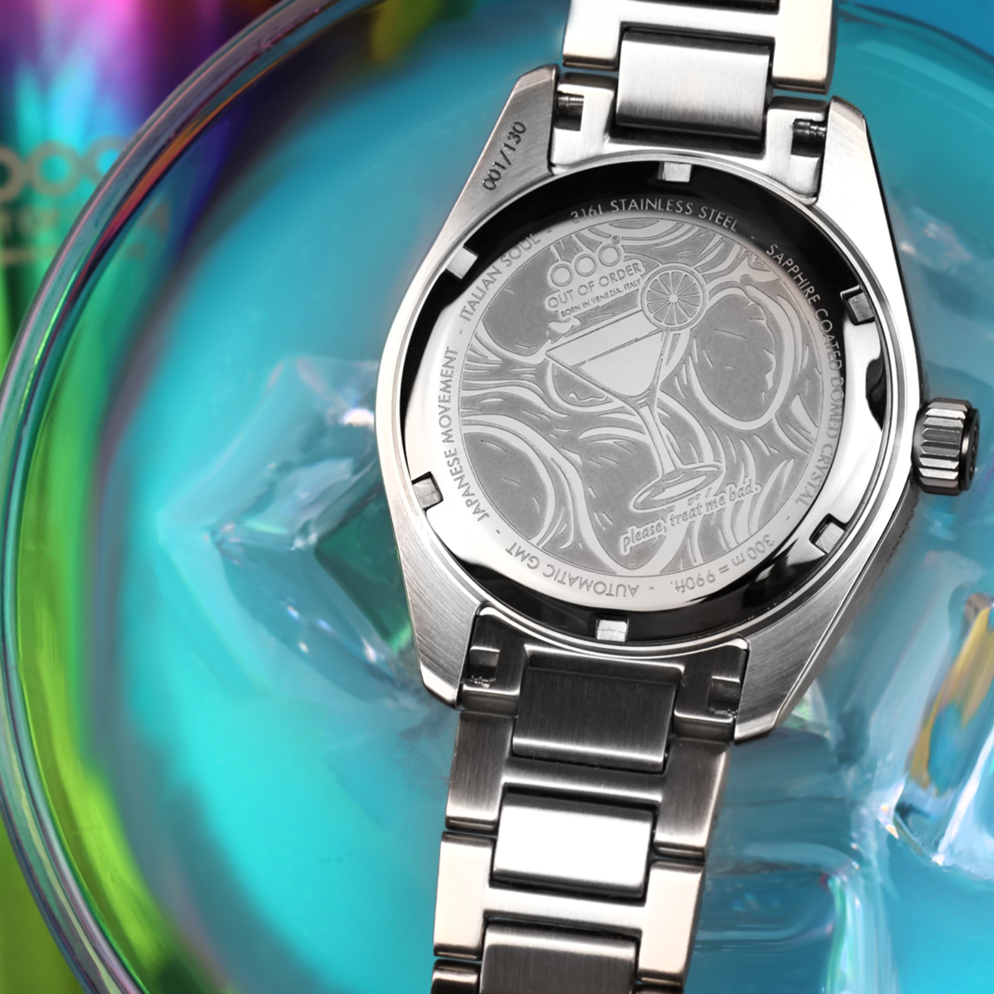 Out of Order OOO.001-25.AA.BAND.SS Limited Edition Watch
