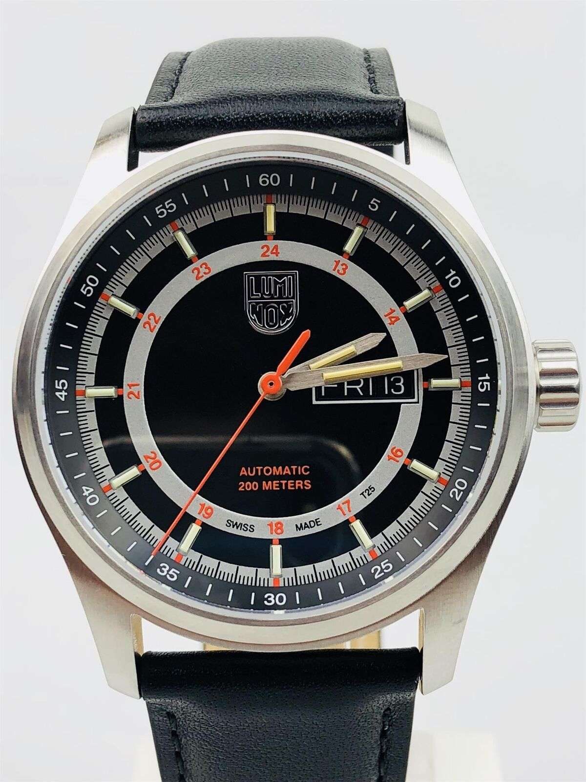 Luminox Atacama Field Automatik 1901 Schwarzes Zifferblatt Herrenarmbanduhr XL.1901