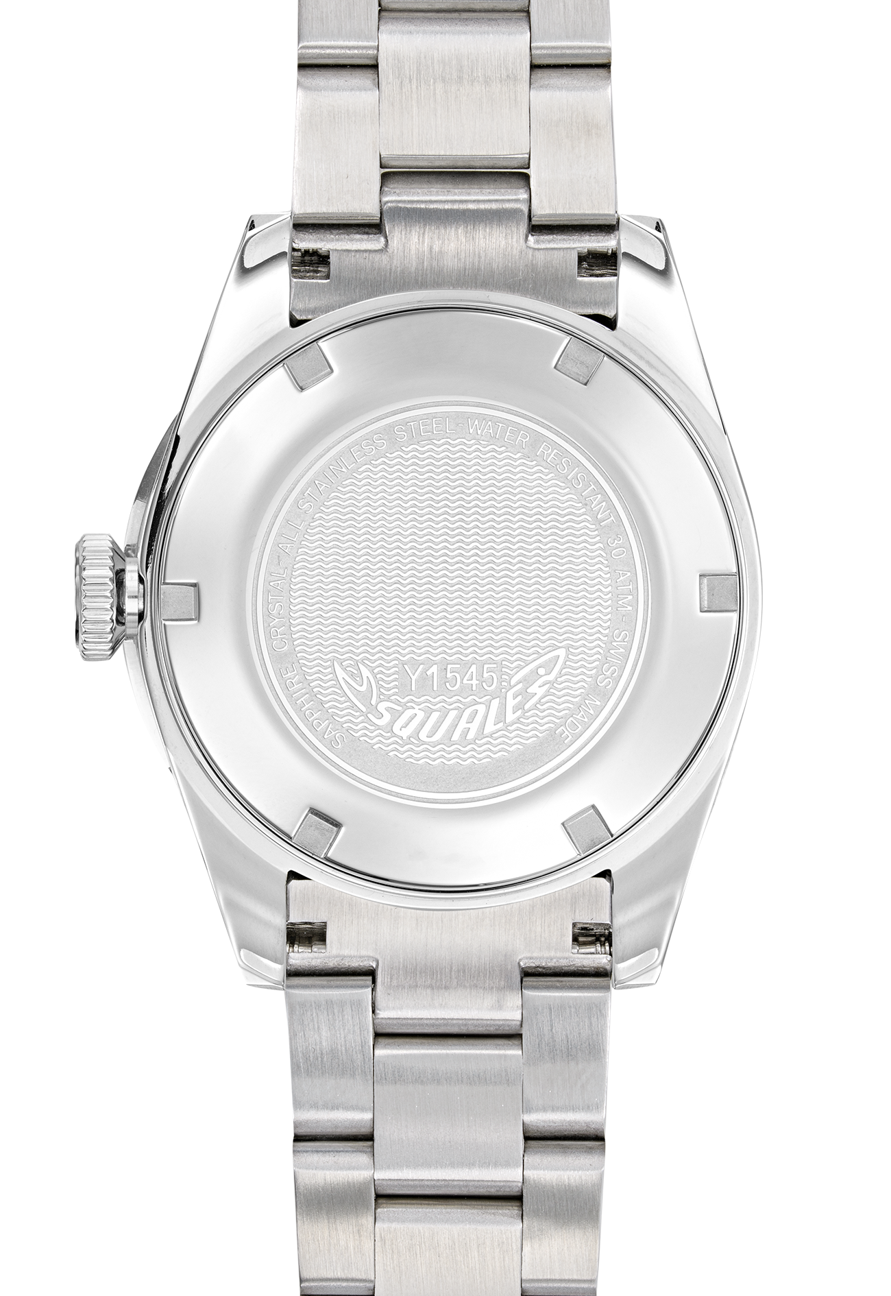 Squale 1545 Automatik Blaues Zifferblatt Edelstahlarmband Herren Uhr 1545SSBLC.AC