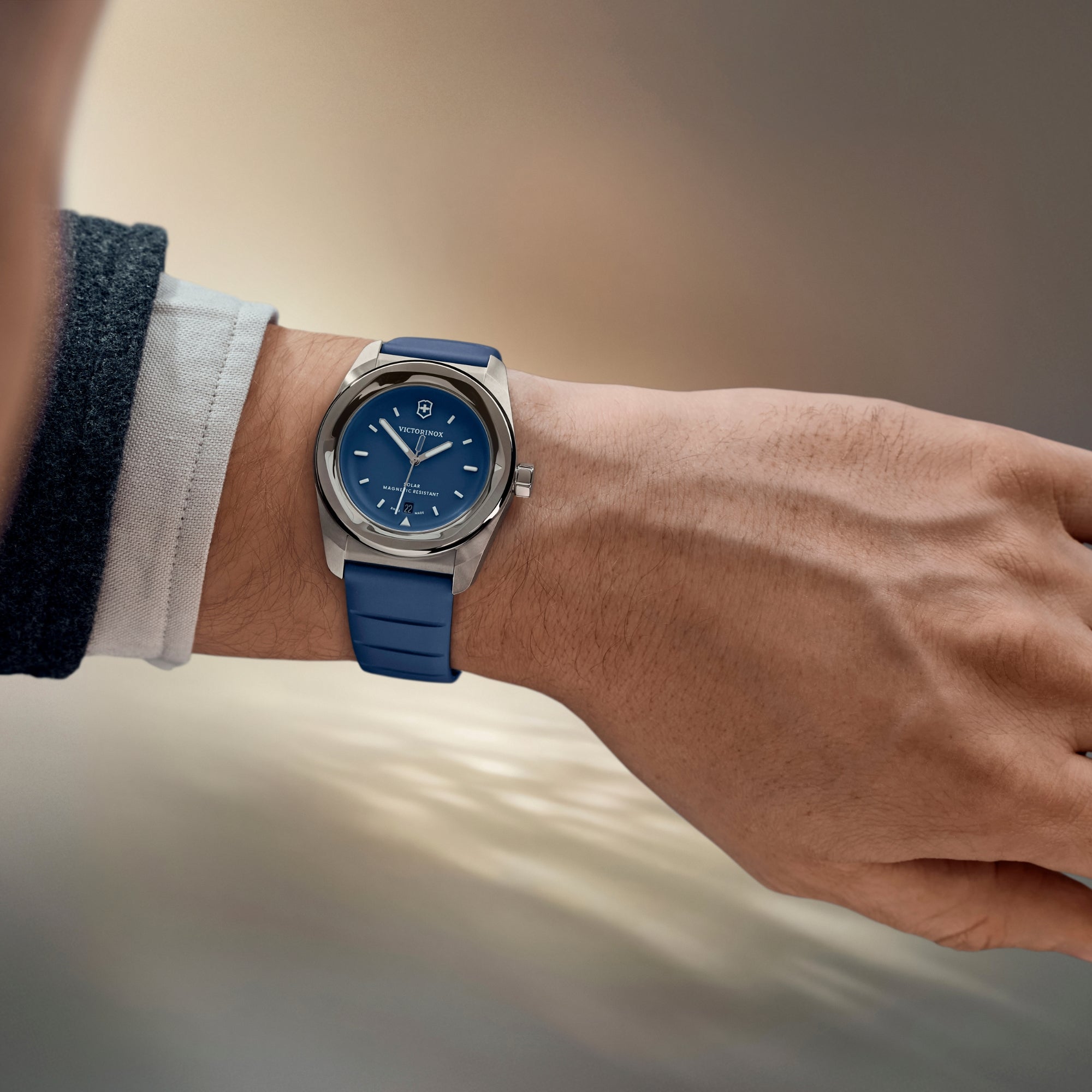 Victorinox Concept One Solar 242053 quartz watch worn on wrist