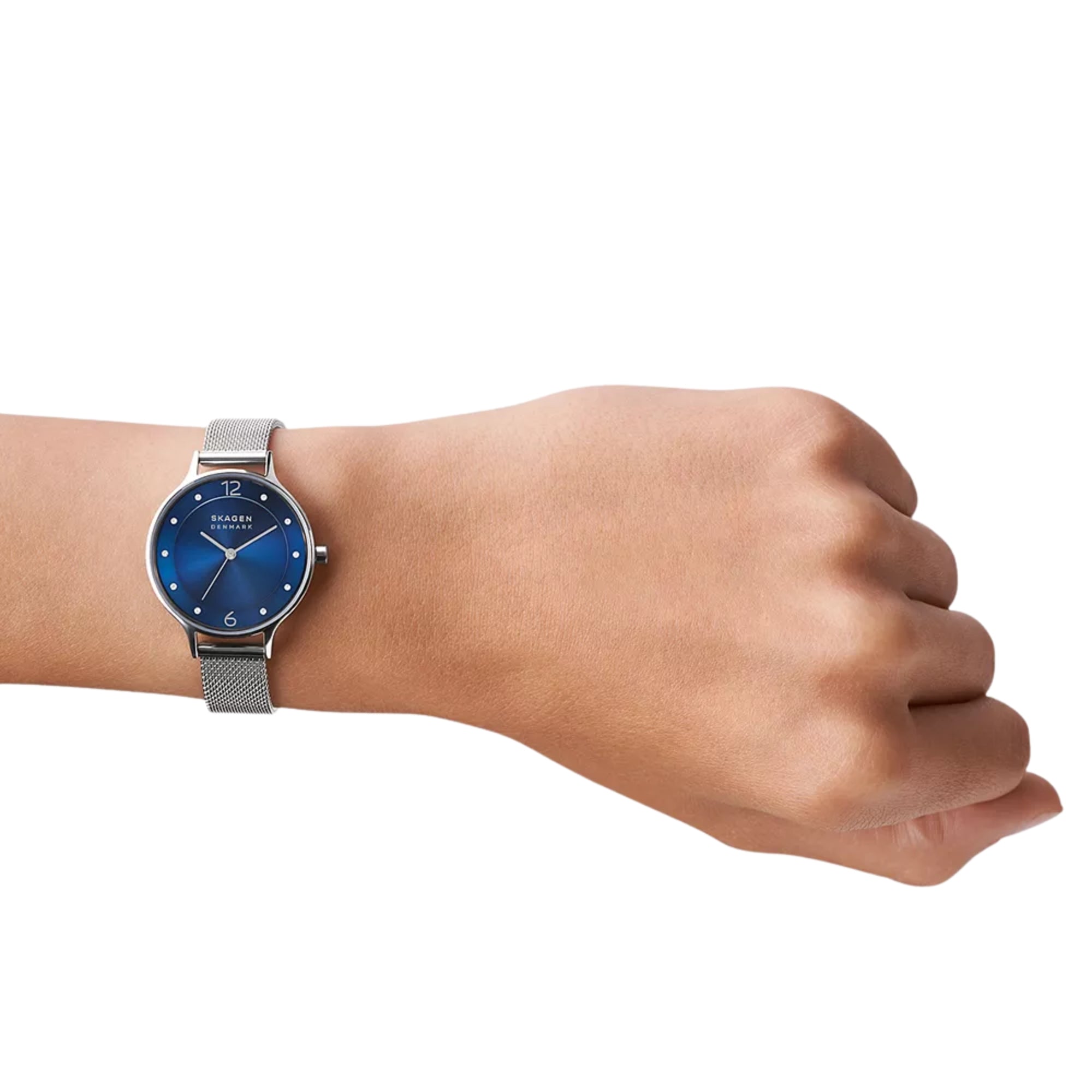 Skagen Anita Lille 30mm Deep Ocean Dial Steel Ladies Quartz Watch SKW2307
