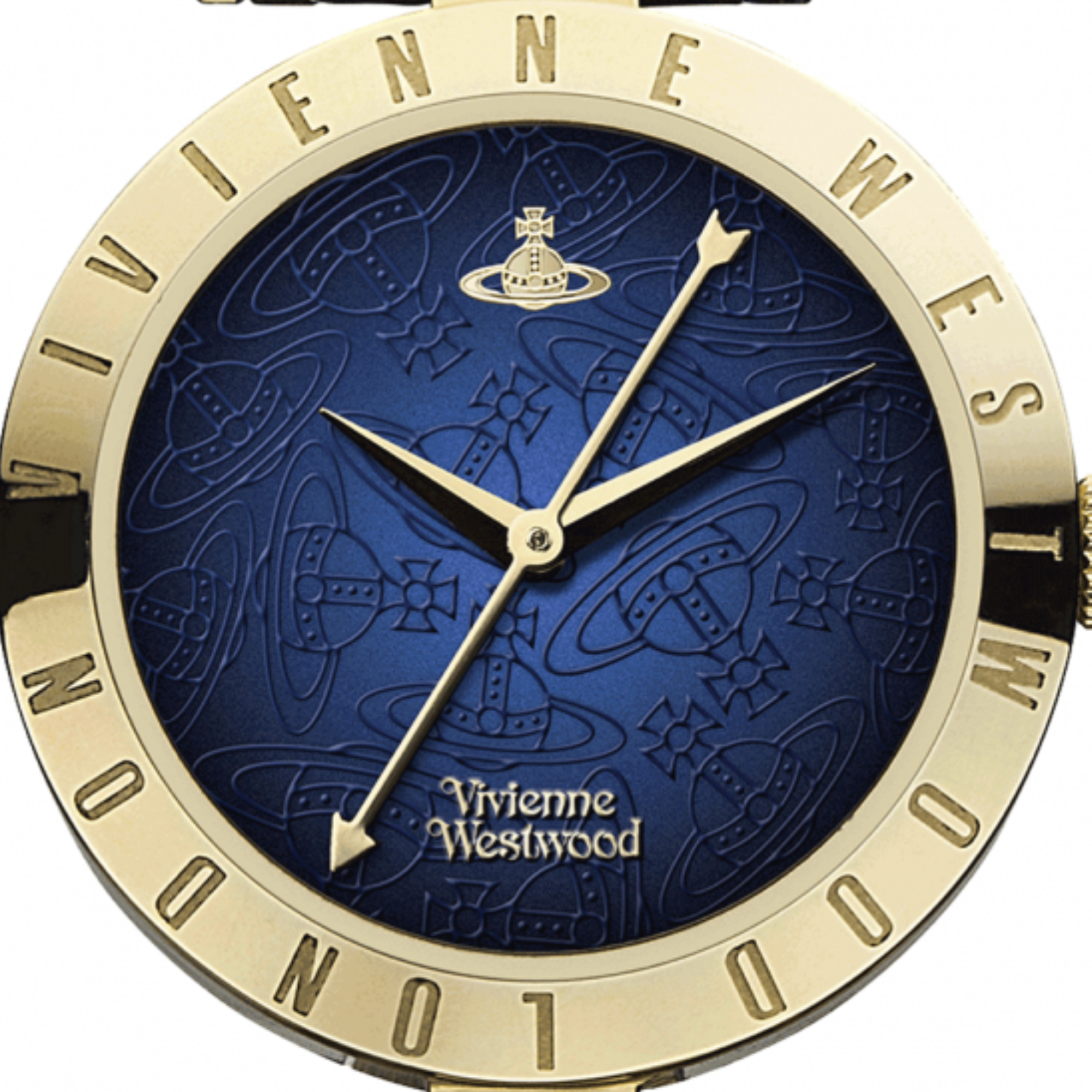 Vivienne Westwood Exclusive Westbourne II Quartz Blue Dial Leather Strap Women's Watch VV092NVNV