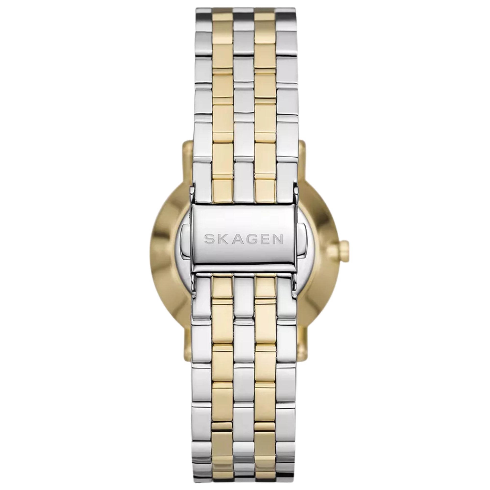 Skagen Kuppel Lille 32mm Sub-Second Grünes Zifferblatt Stahl Damen Quarz Uhr SKW3122
