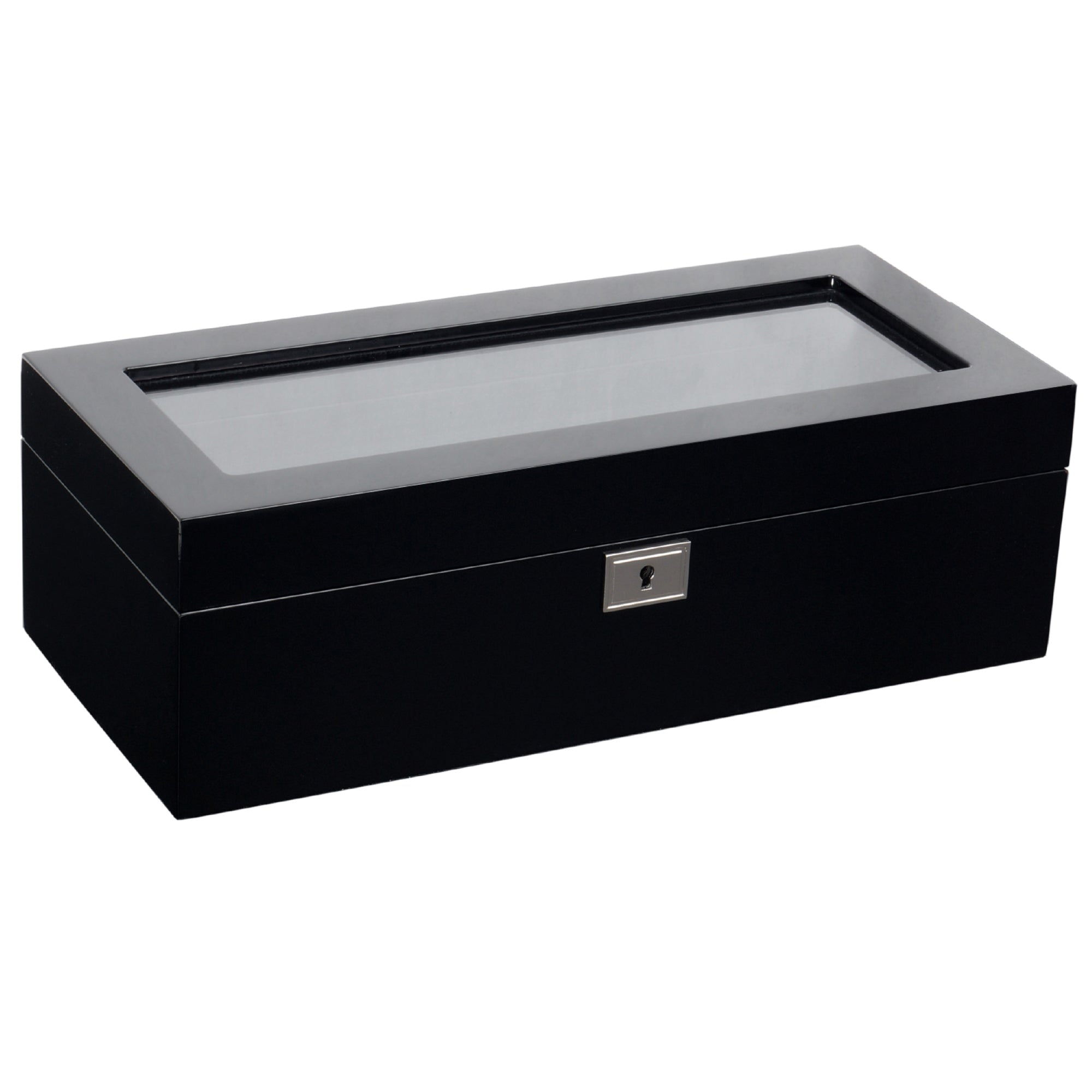 WOLF SAVOY SCHWARZ 5-TEILIGE UHRBOX 461570
