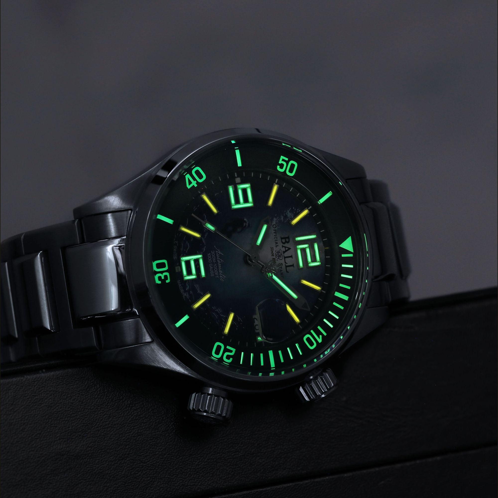 BALL Engineer Master II Diver Blaues Zifferblatt Stahlarmband Herren Taucheruhr DM2280A-S8-BE