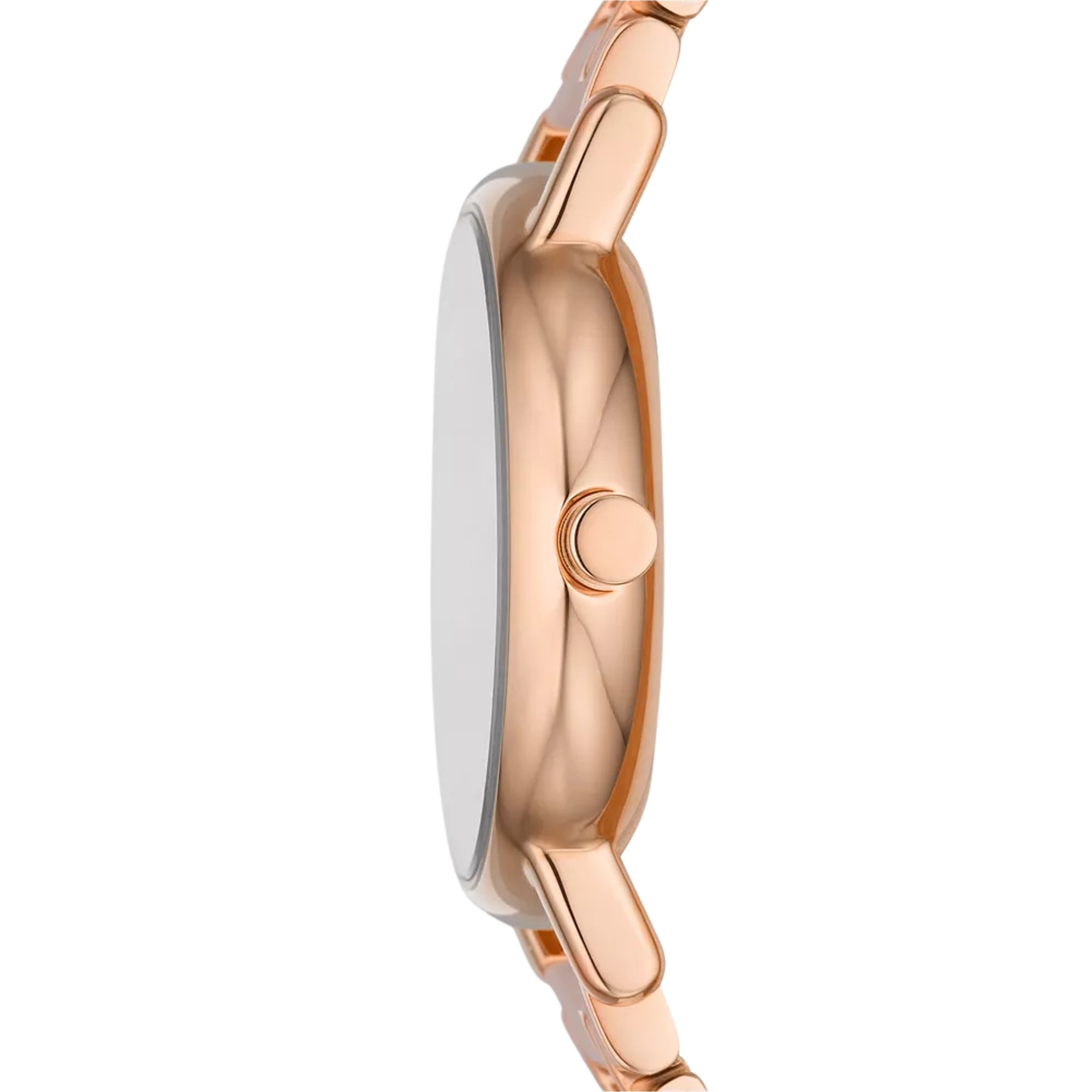 Skagen Signatur Lille 30mm Rose Gold Dial Steel Ladies Quartz Watch SKW3125