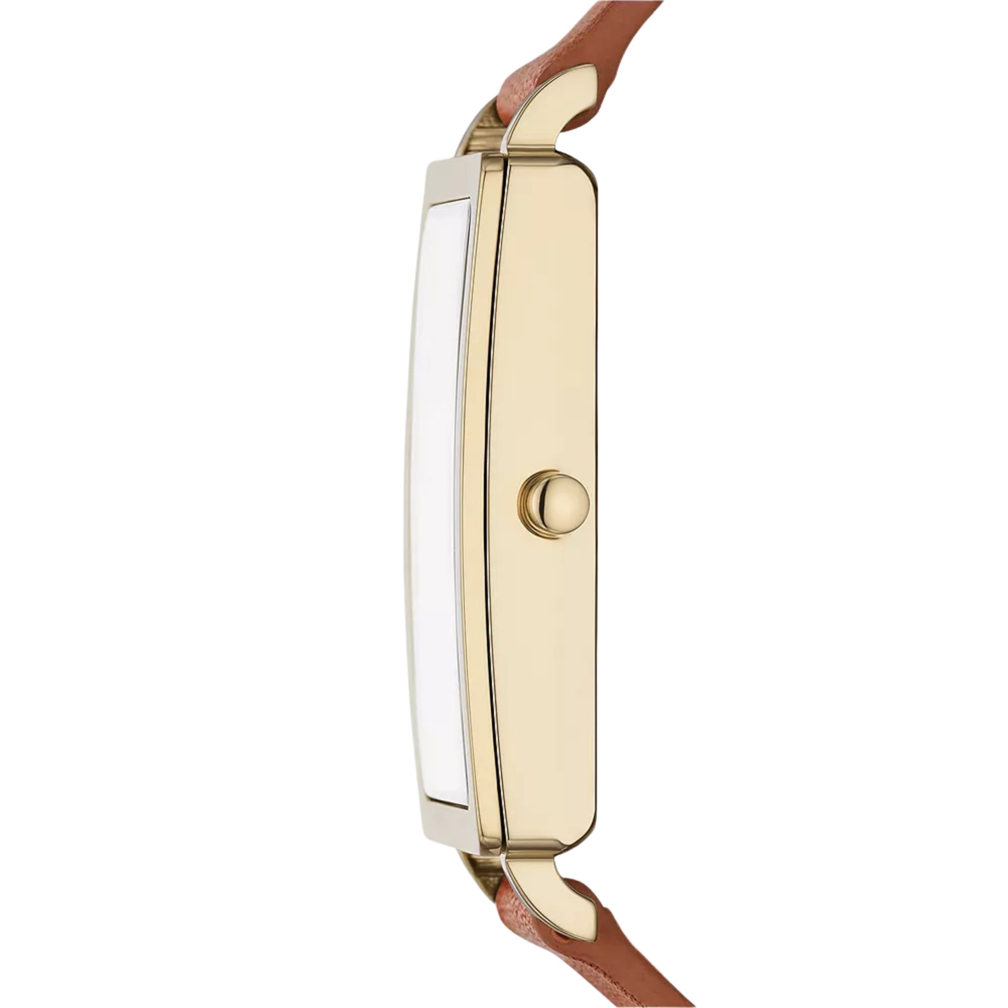 Skagen Hagen 22mm Weißes Zifferblatt Leder Damen Quarz Uhr SKW3097