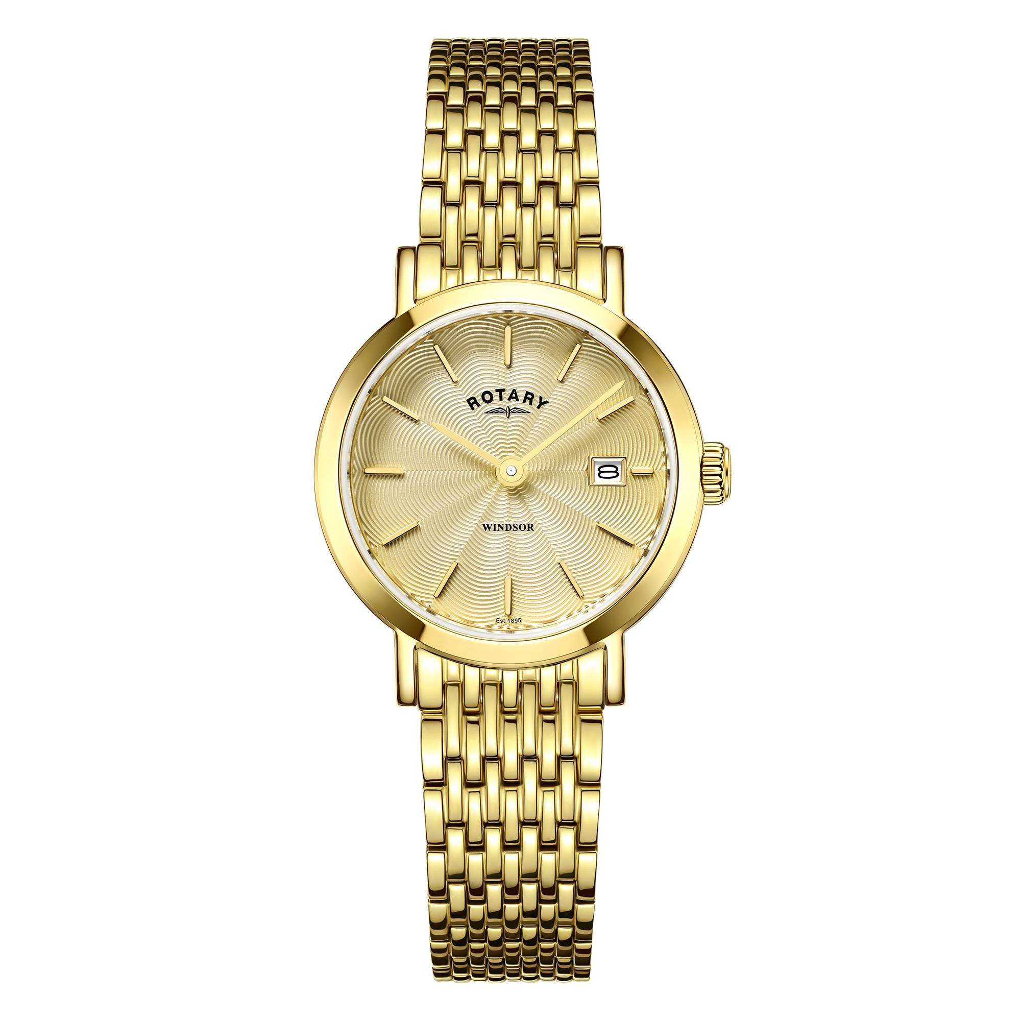 Rotary Windsor Gold Ladies’ Bracelet Watch - WatchNation