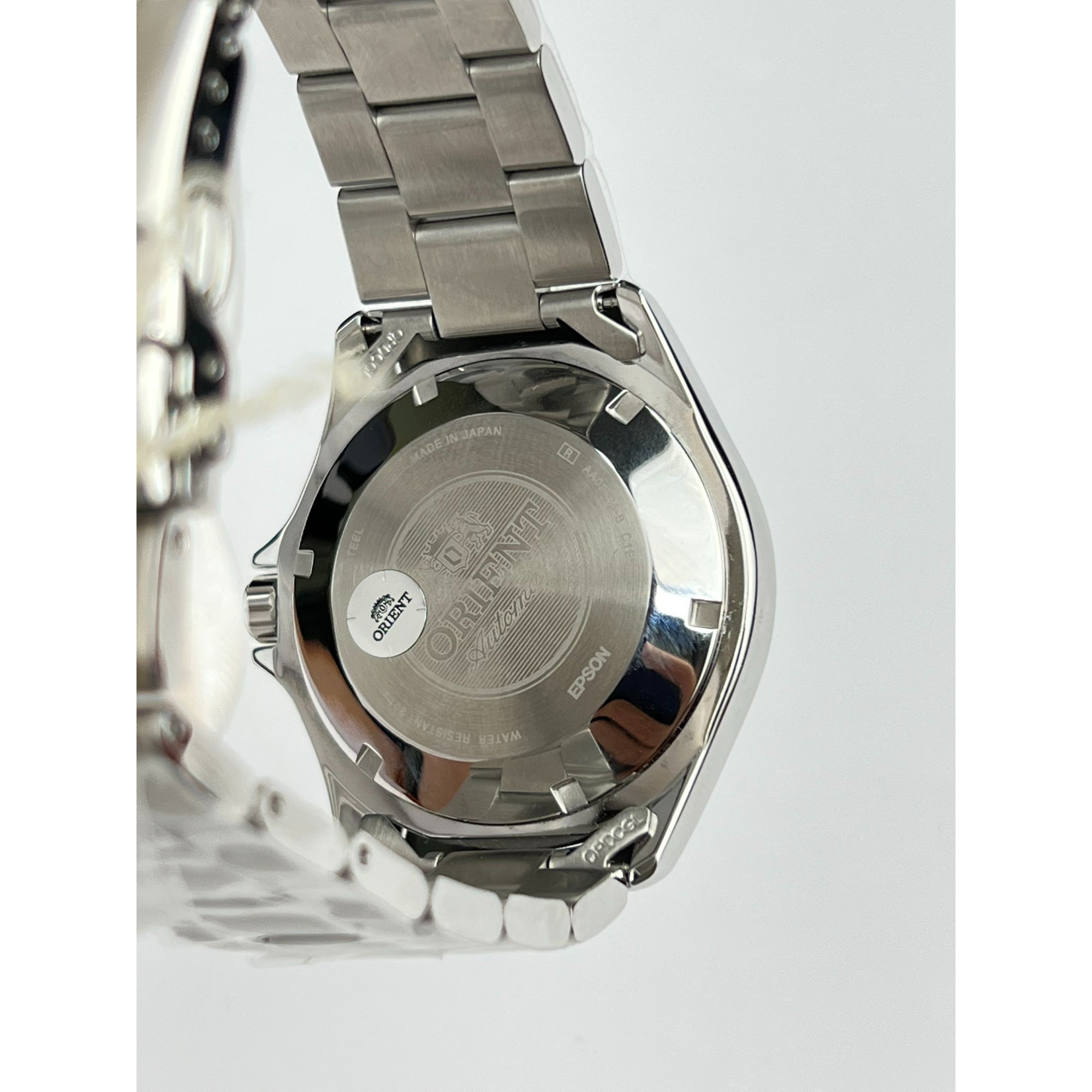 Orient Mako II 42mm Pepsi Blue Dial Steel Mens Automatic Watch FAA02009D9