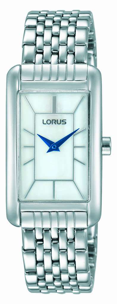 Lorus Dress Twisted Stainless Steel Ladies Watch - WatchNation