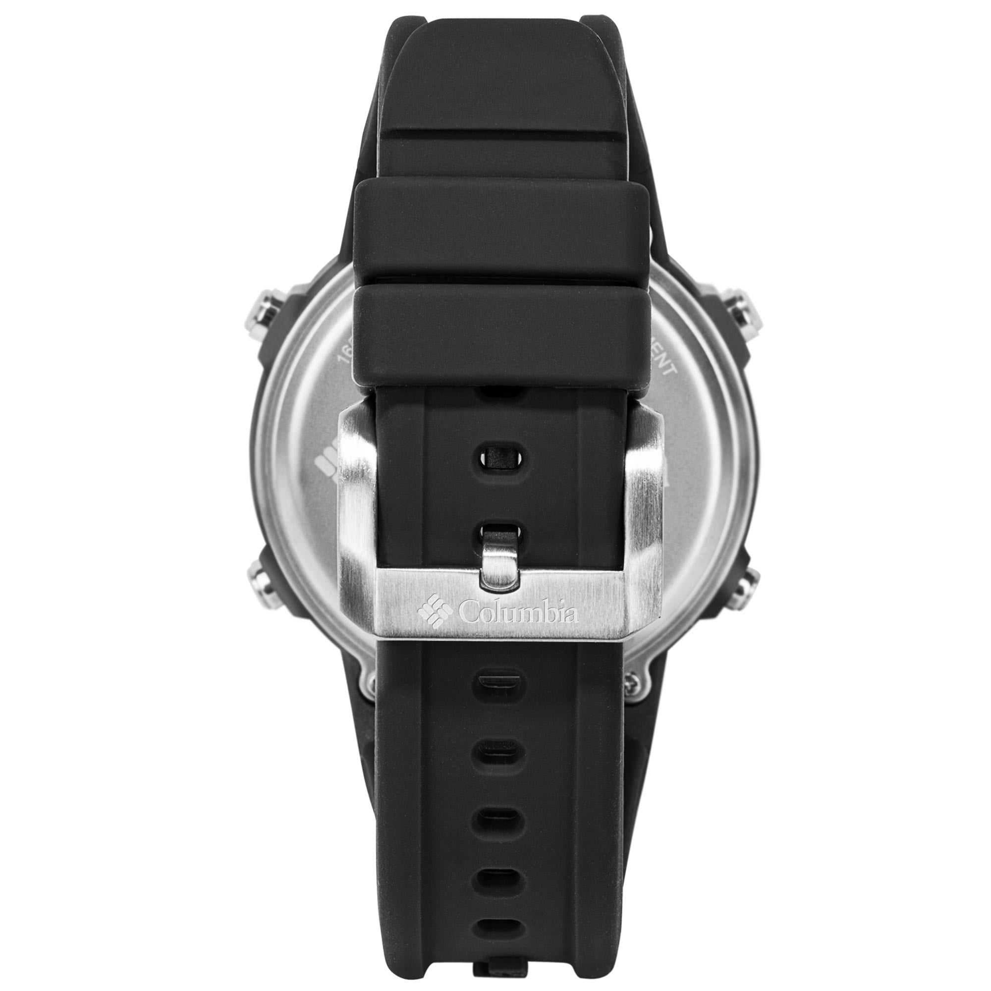 Columbia Exklusive Peak Patrol Quarz Digital Zifferblatt Schwarzes Silikonarmband Uhr CSS14-001