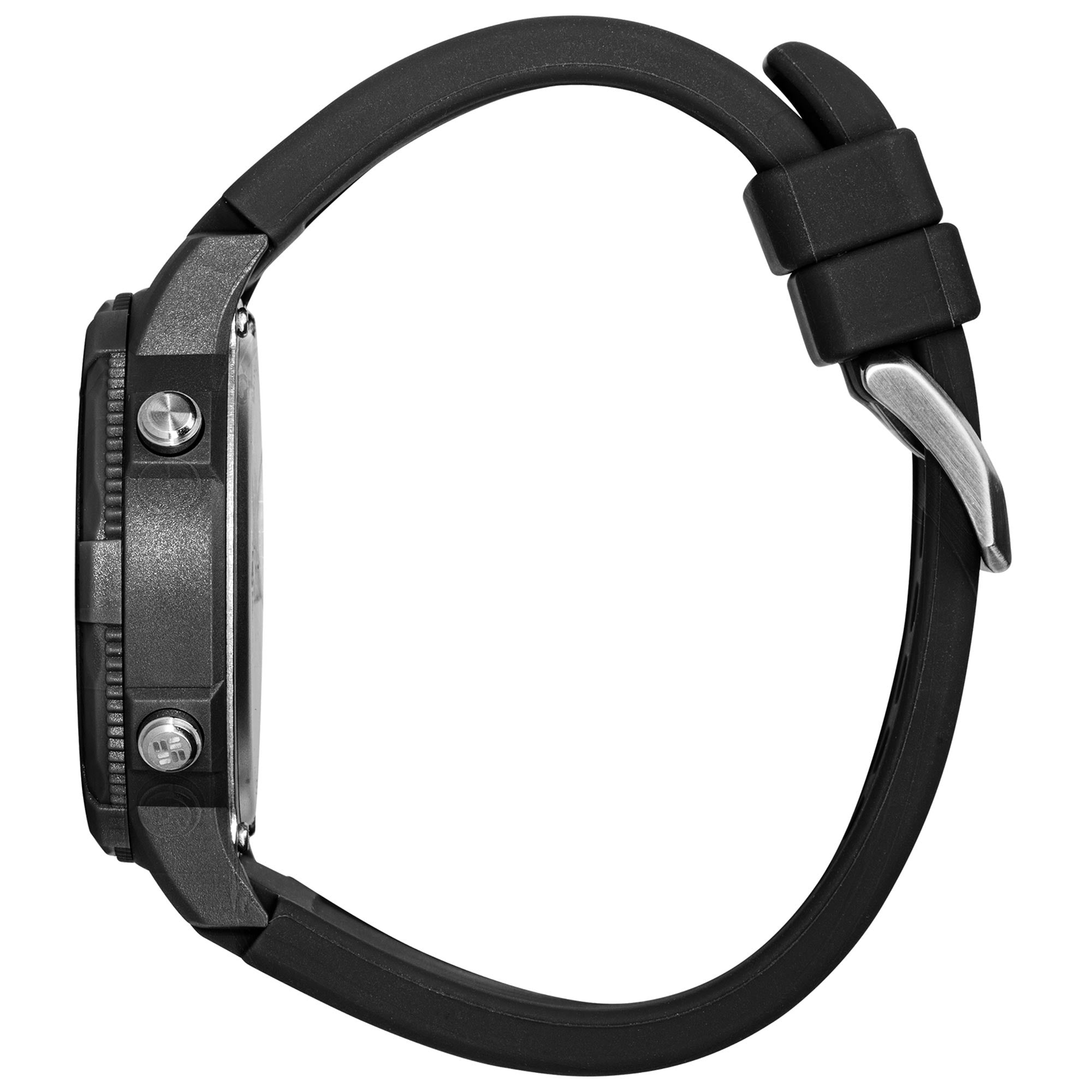 Columbia Exklusive Peak Patrol Quarz Digital Zifferblatt Schwarzes Silikonarmband Uhr CSS14-001