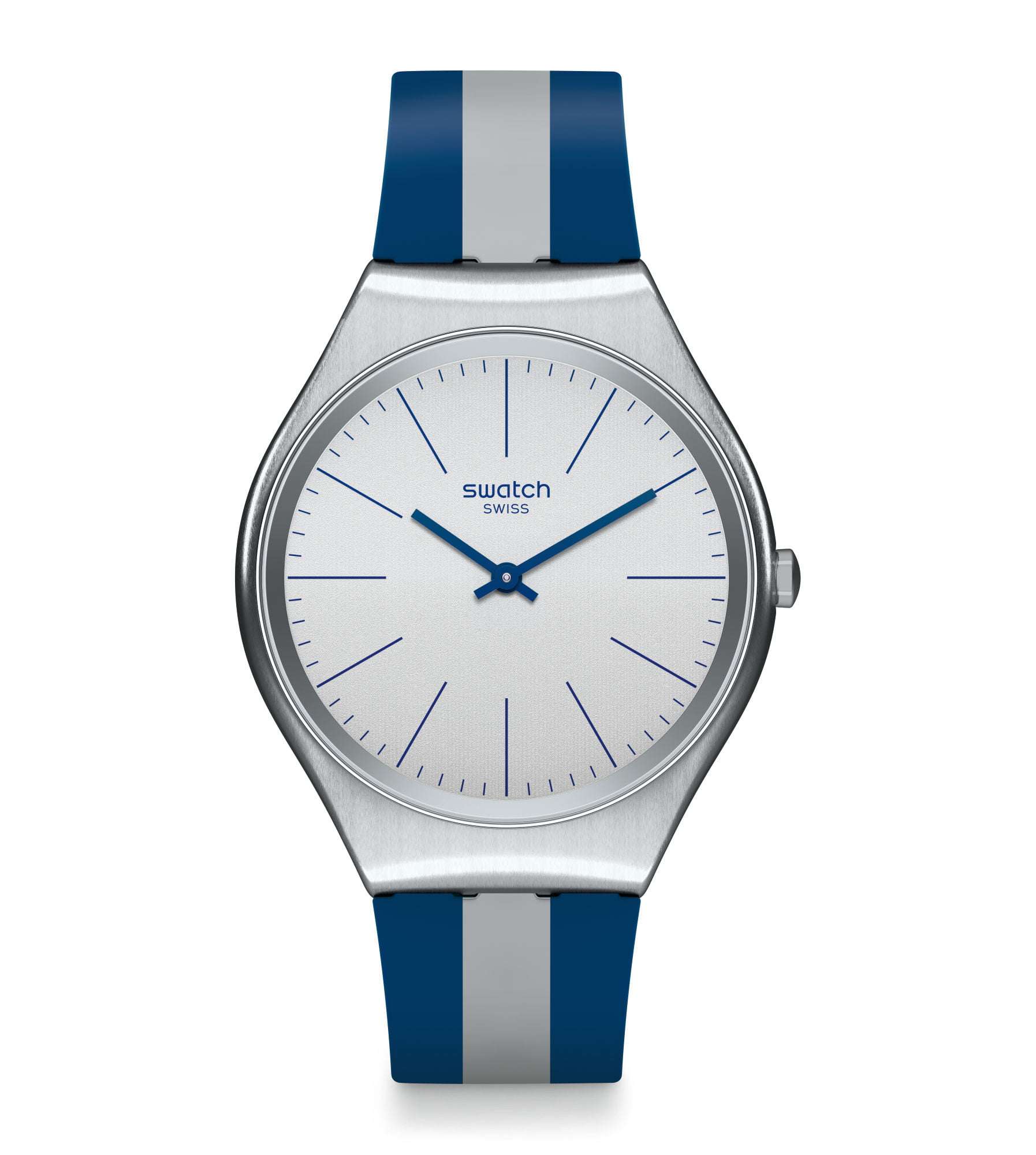 Swatch Skinspring Graues Zifferblatt Uhr SYXS107