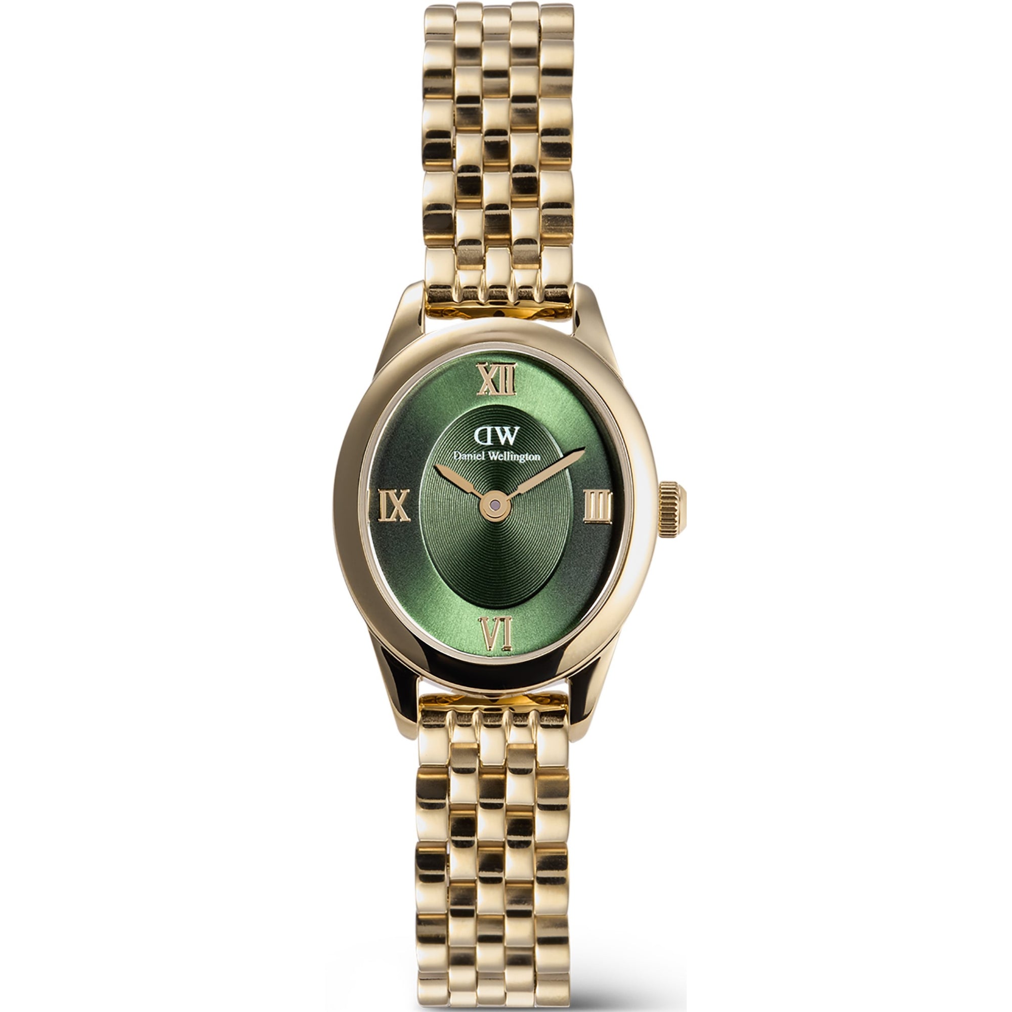 Daniel Wellington Ophelia 22mm Grünes Zifferblatt Stahl Damen Quarz Uhr DW00100804