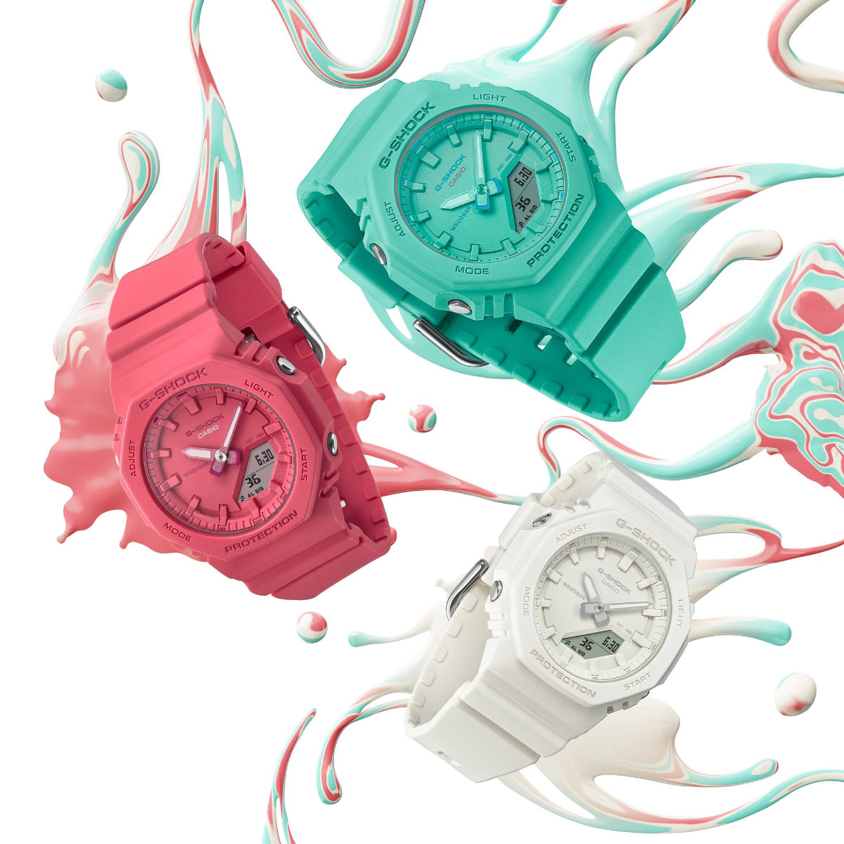 Casio G-Shock 2100 Digital Women's Watch GMA-P2100-4AER
