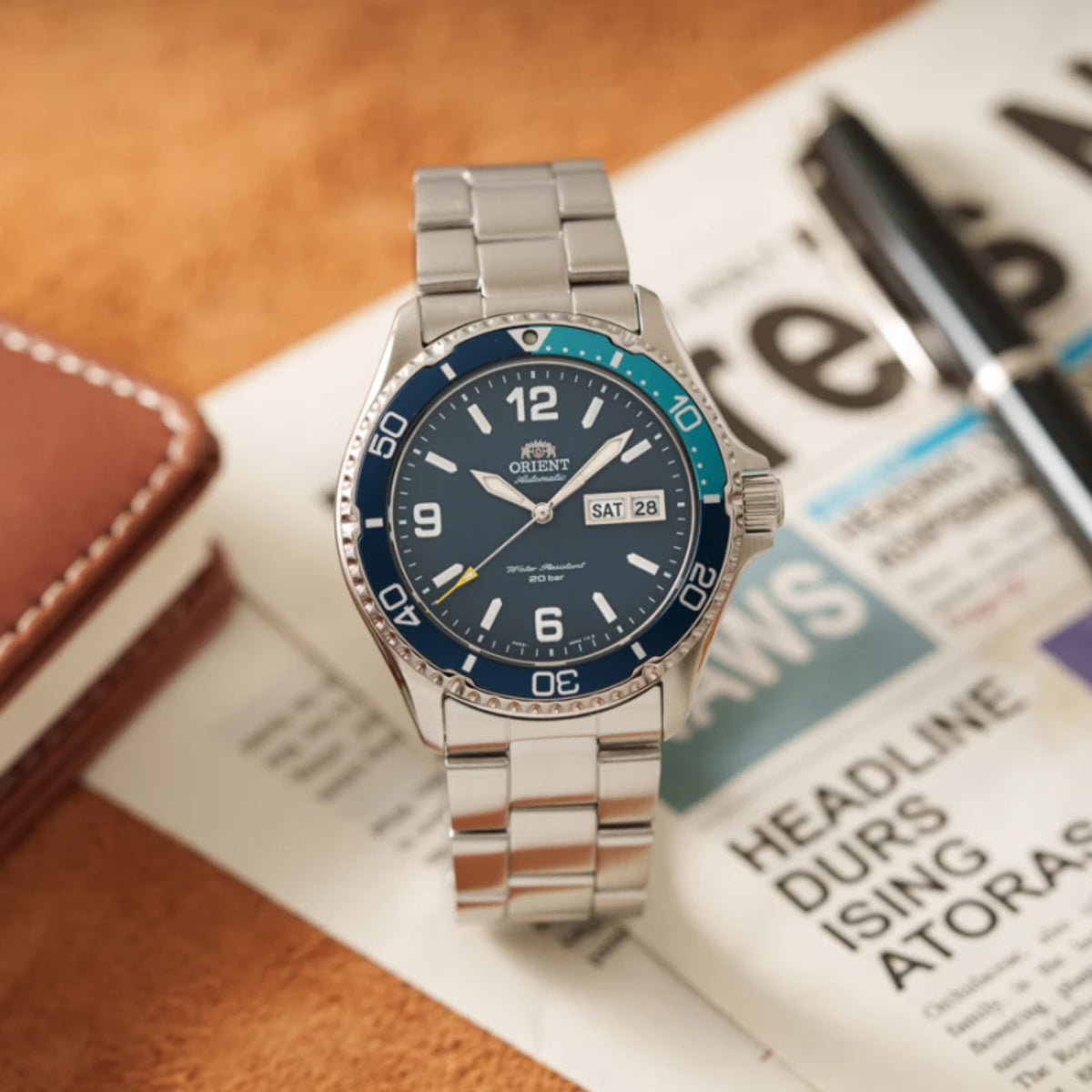 Orient Mako 2023 Blue Dial Men’s Dive Watch RA-AA0818L39B