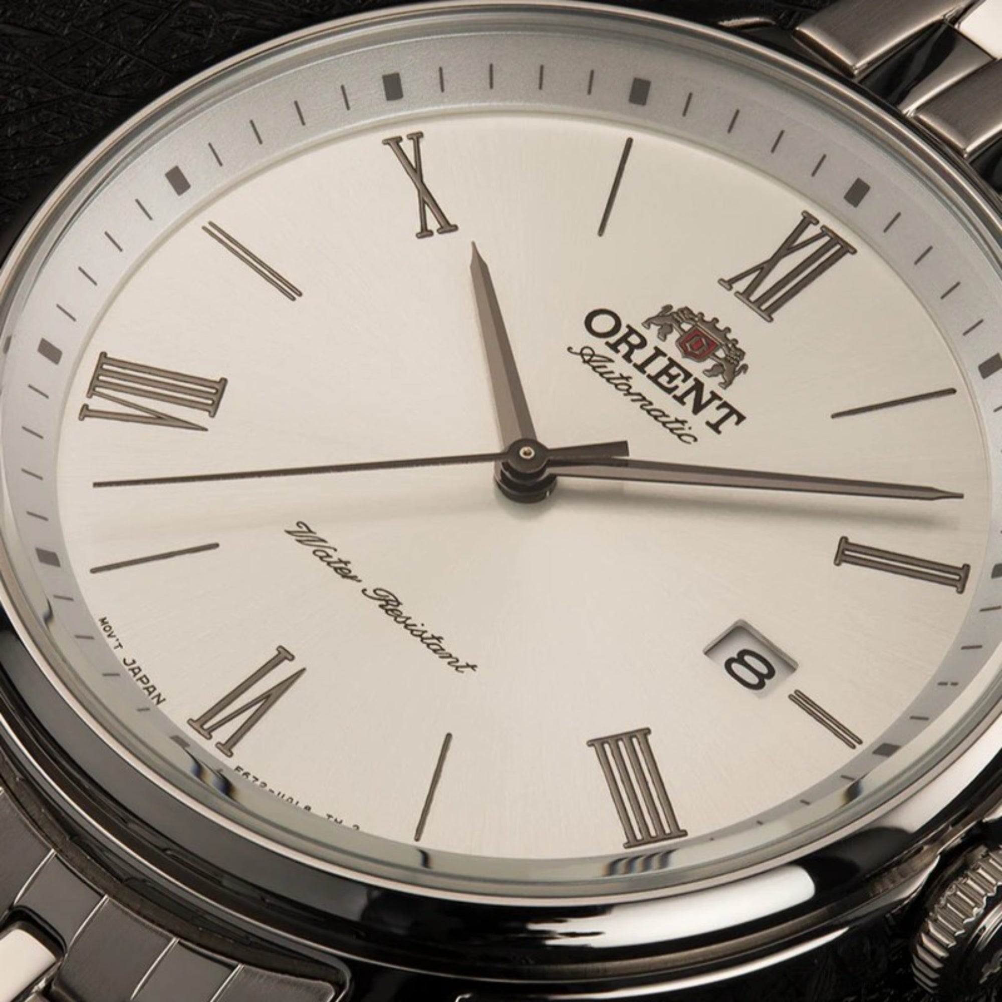 Orient Contemporary 42mm Silver Dial Steel Mens Automatic Watch RA-AC0J04S10B