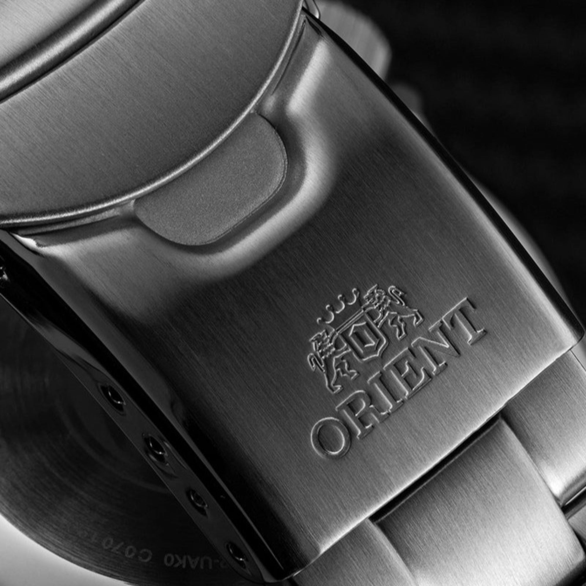 Orient Triton 43mm Blaues Zifferblatt Stahl Herren Automatik Uhr RA-AC0K03L10B