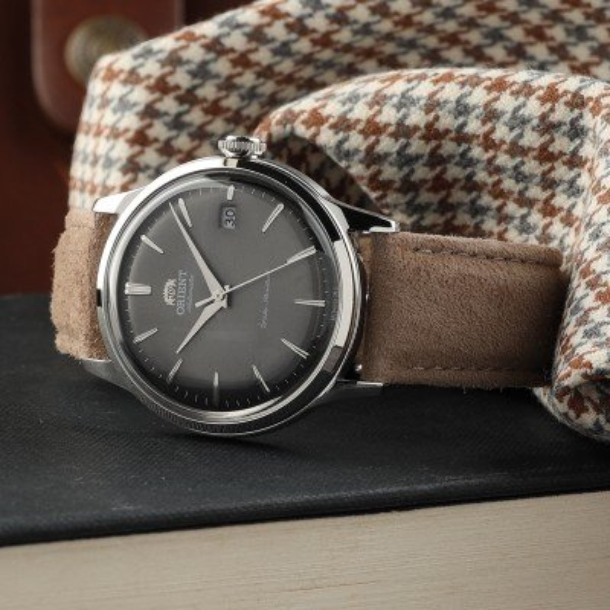 Orient Bambino Classic Vintage Style Men's Dress Watch RA-AC0M13N30B
