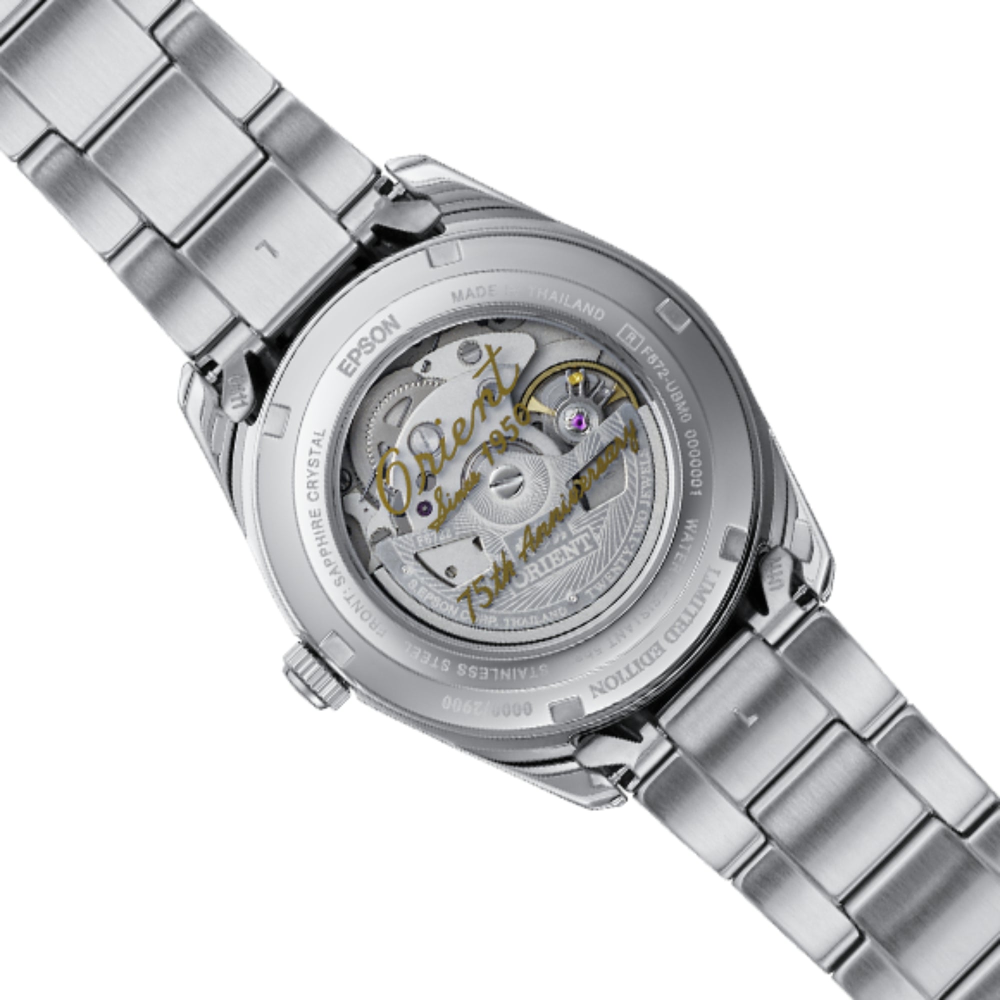 Orient RA-AC0R04N30B Stretto 75th Anniversary Grey Dial Limited Watch