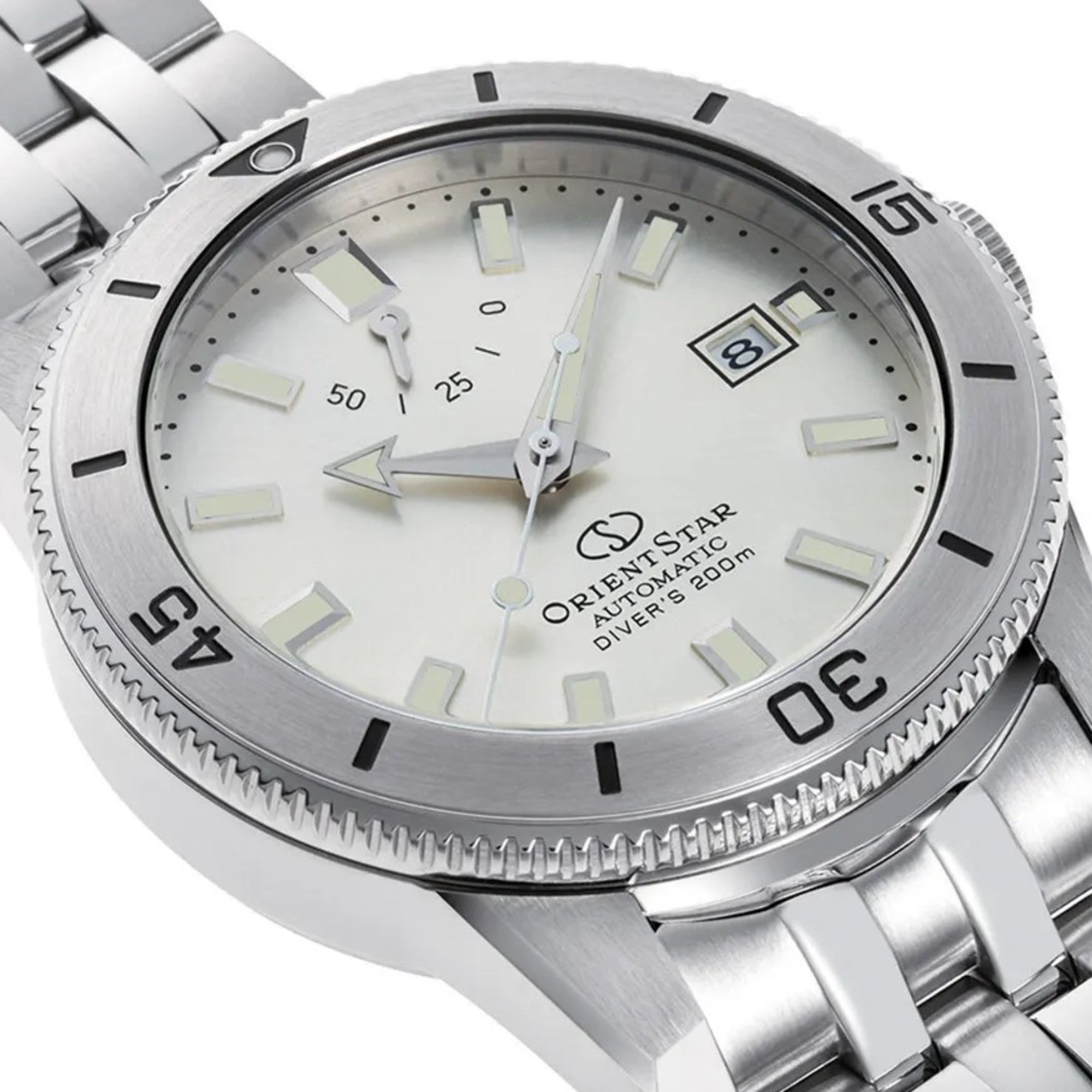 Orient Star Diver 41mm 1964 Limited Edition Silver Dial Steel Mens Automatic Watch RE-AU0502S00B