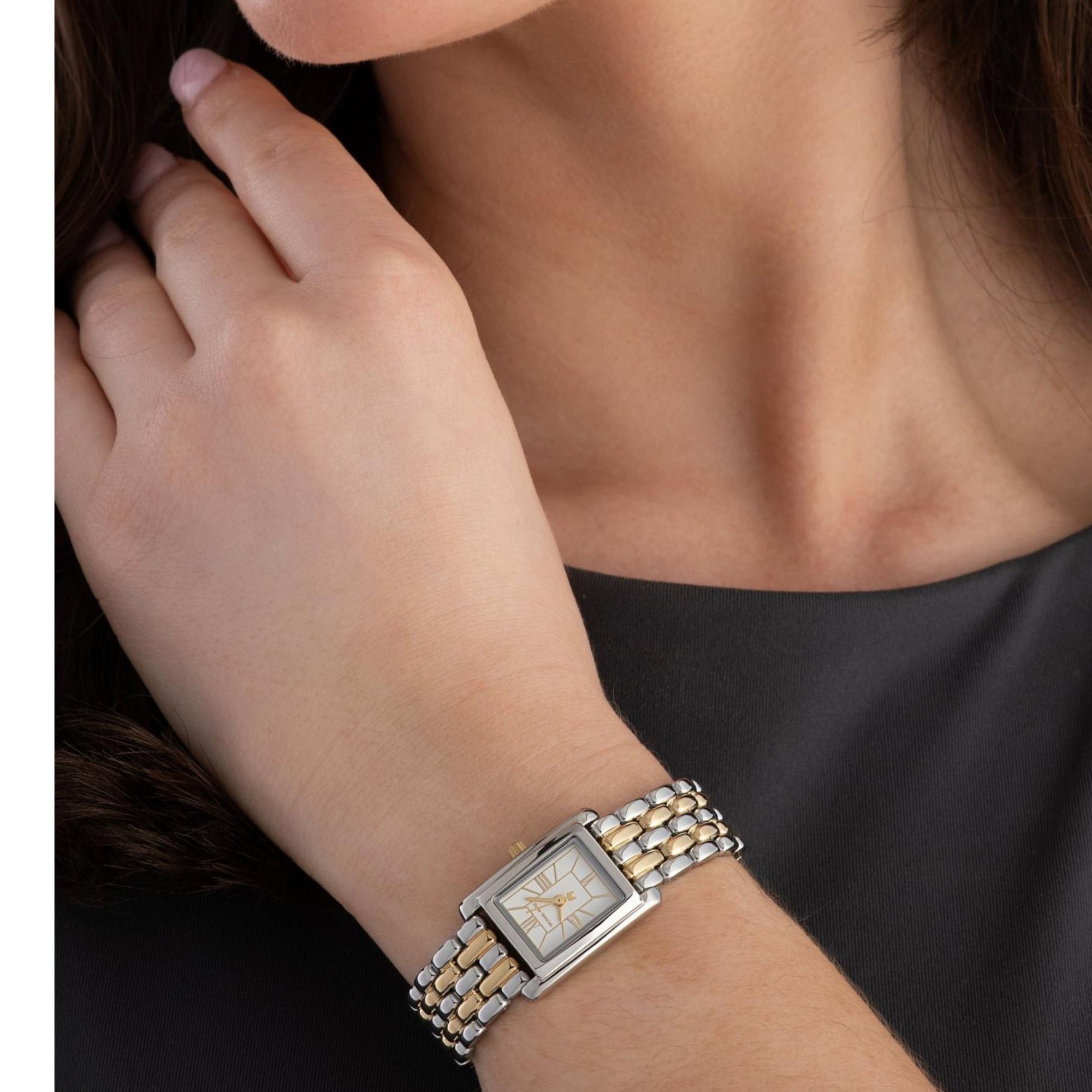 Michael Kors Petite 20mm White Dial Steel Ladies Quartz Watch MK4999
