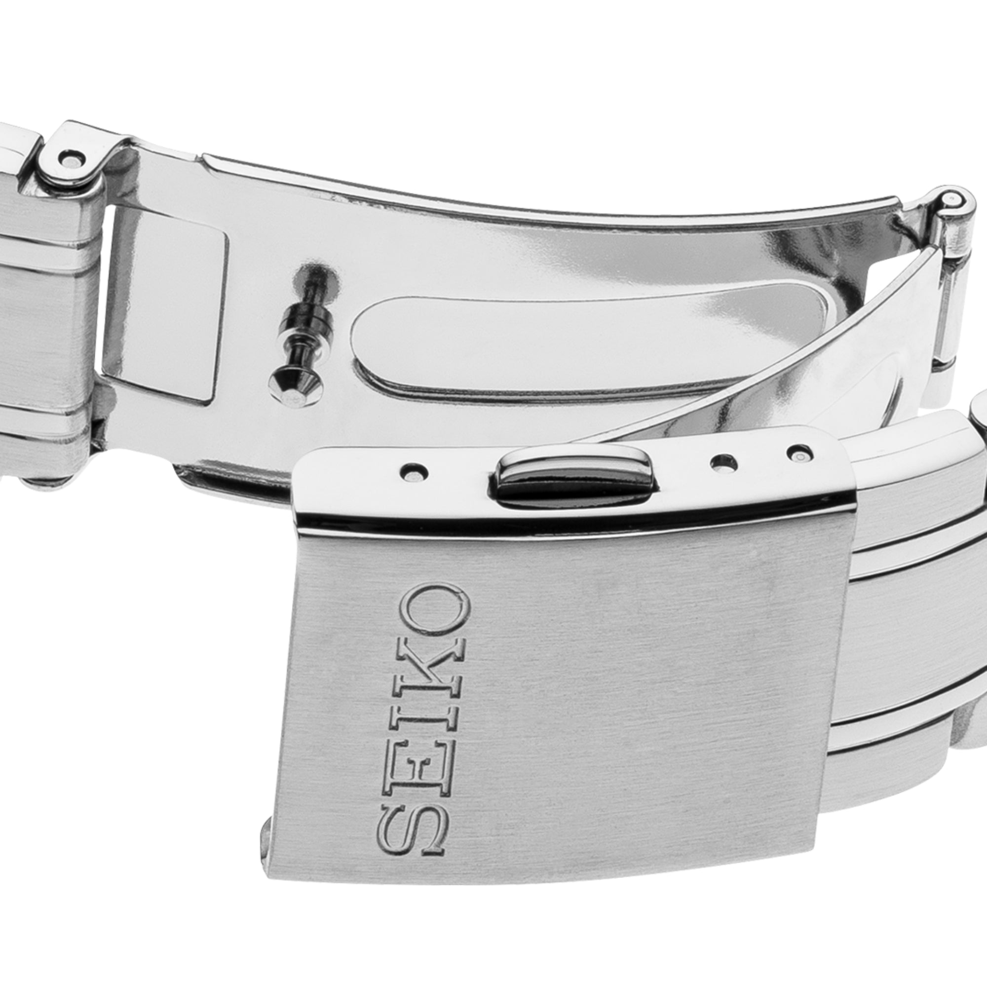Seiko Essentials 40mm Blue Dial Steel Mens Quartz Watch SUR309P1