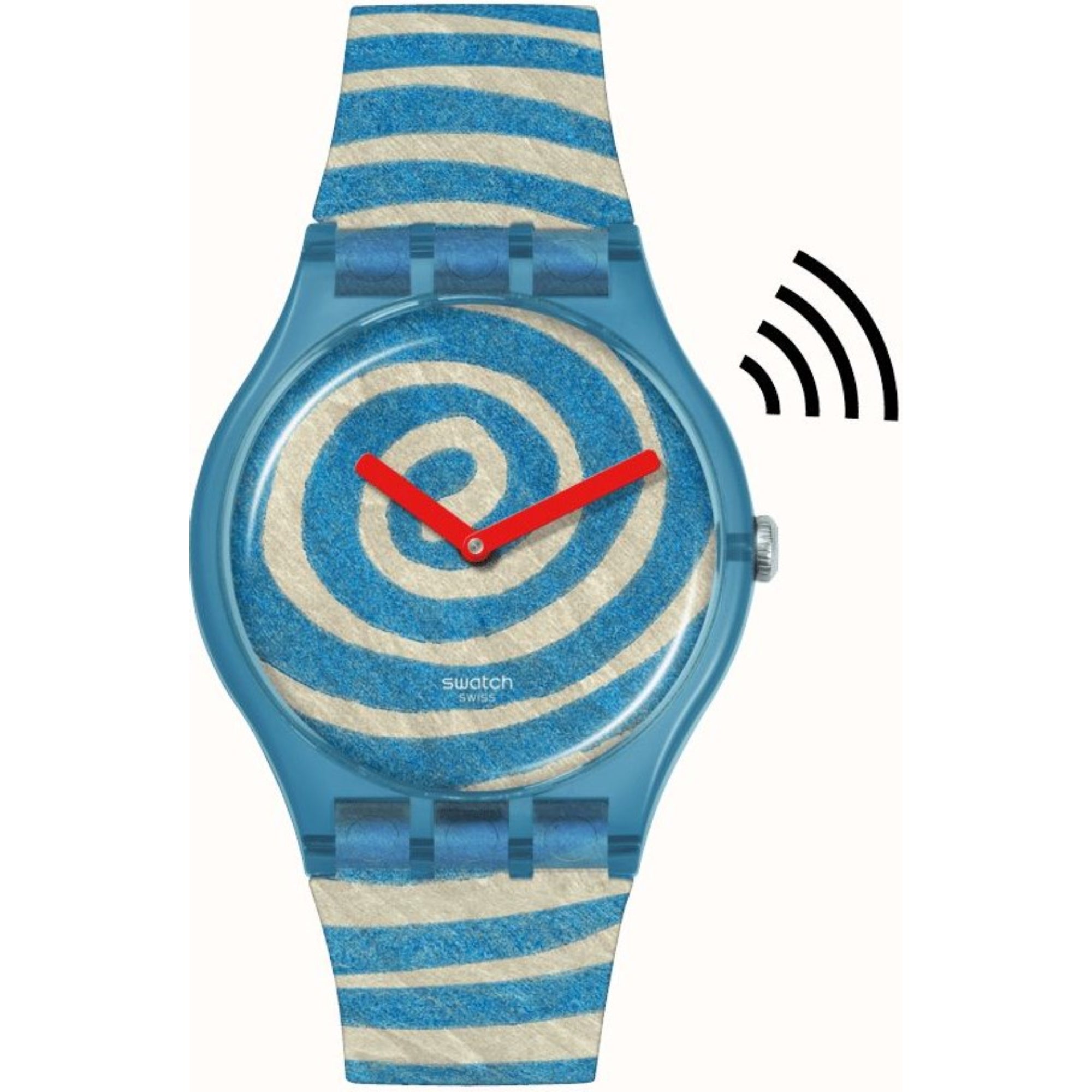 Swatch BOURGEOIS'S SPIRALS PAY! Unisex Watch SVIZ1O5C-5300
