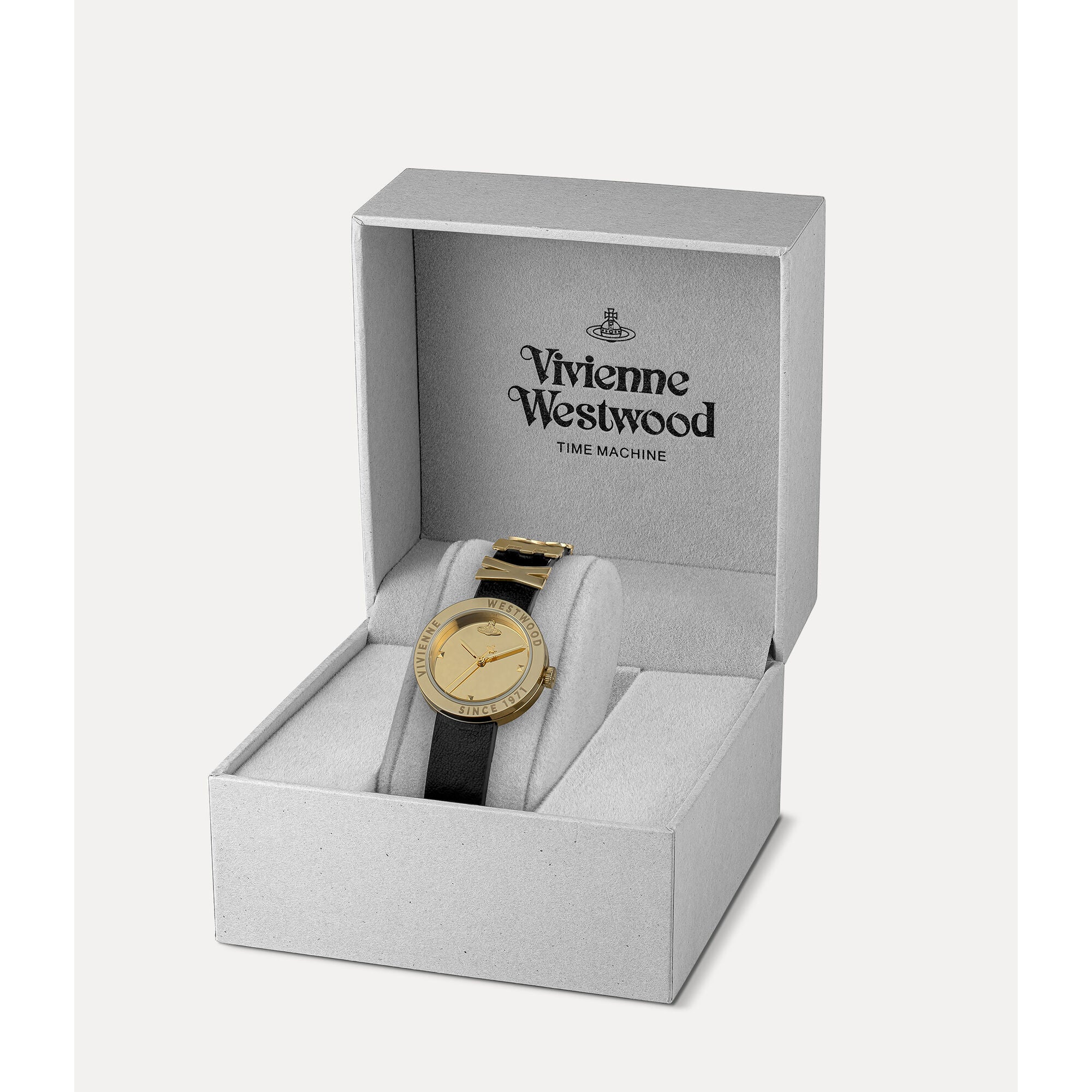 Vivienne Westwood Rebel Gold Dial Women's Watch VV303BKGD