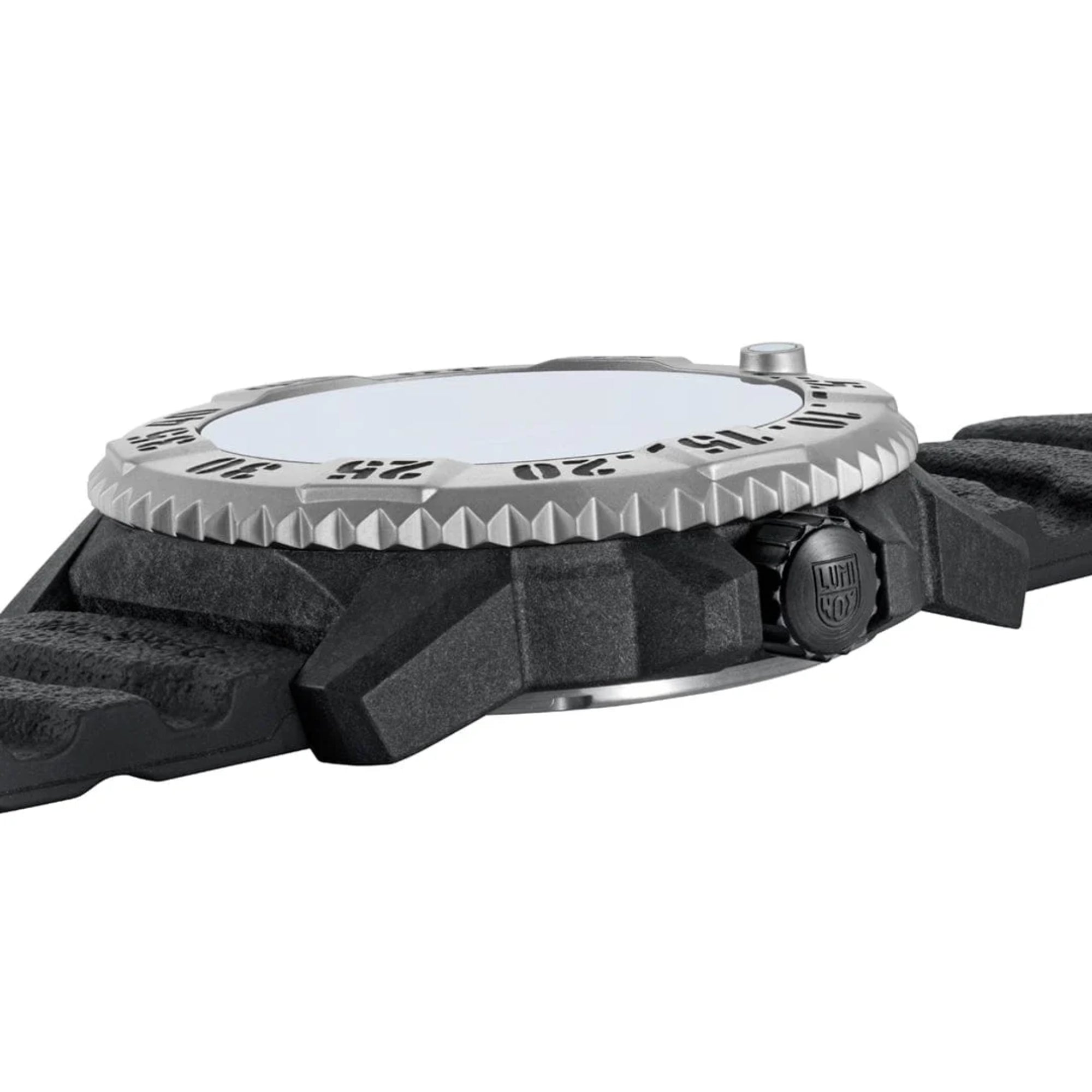 Luminox MIL-SPEC 46mm Schwarzes Zifferblatt Gummi Herren Quarz Uhr Set XL.3351.1.SET