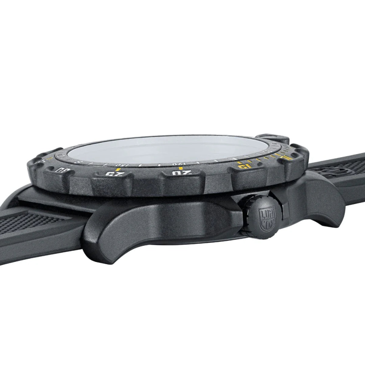 Luminox Recon Pointman Quarz Schwarzes Zifferblatt Nitril Gummiband Herren Uhr XL.8825.H.SET