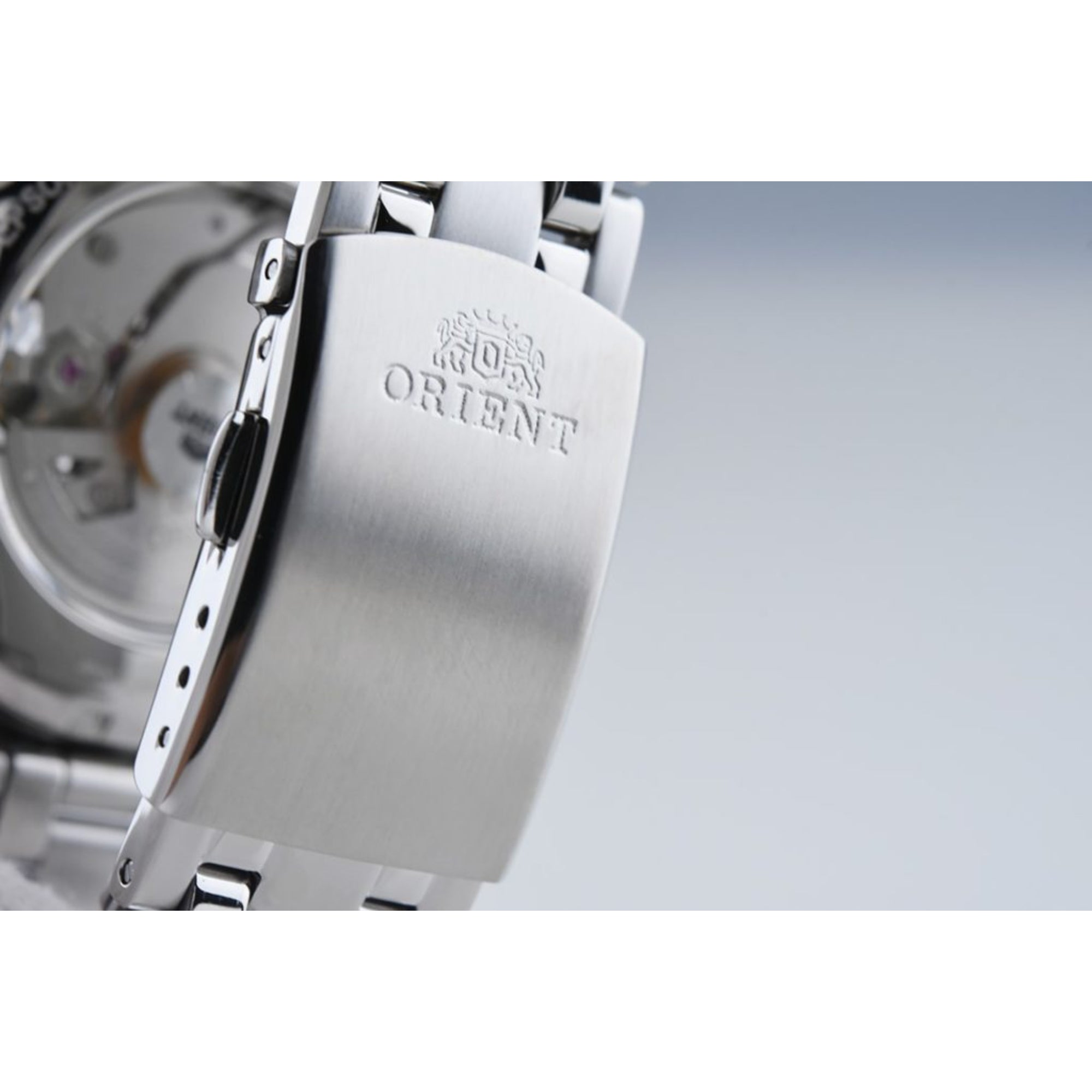 Orient Contemporary 38.5mm Open Heart Silver Dial Steel Mens Automatic Watch TAG03001W0