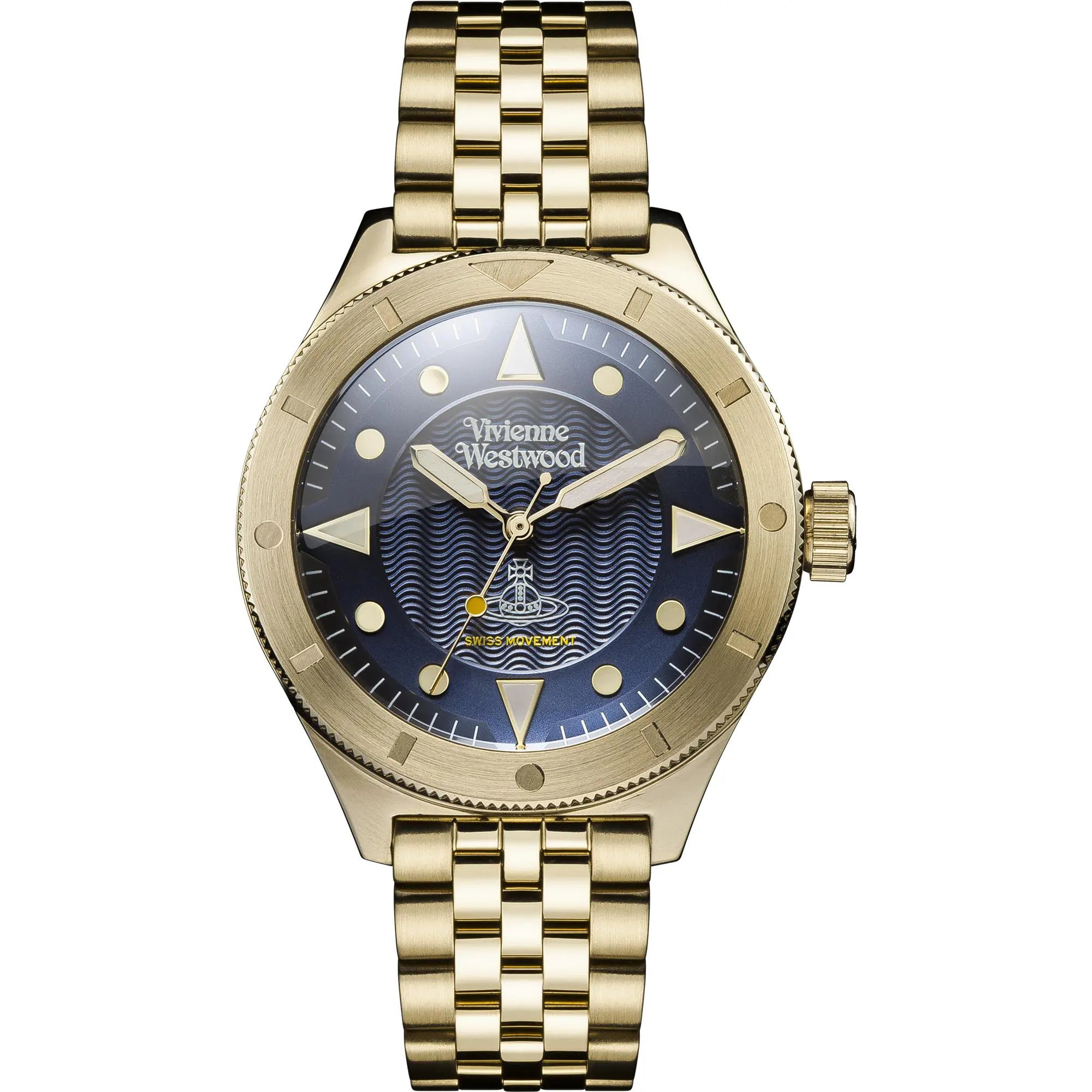 Vivienne Westwood Smithfield Blue Dial Unisex Watch VV160NVGD - WatchNation