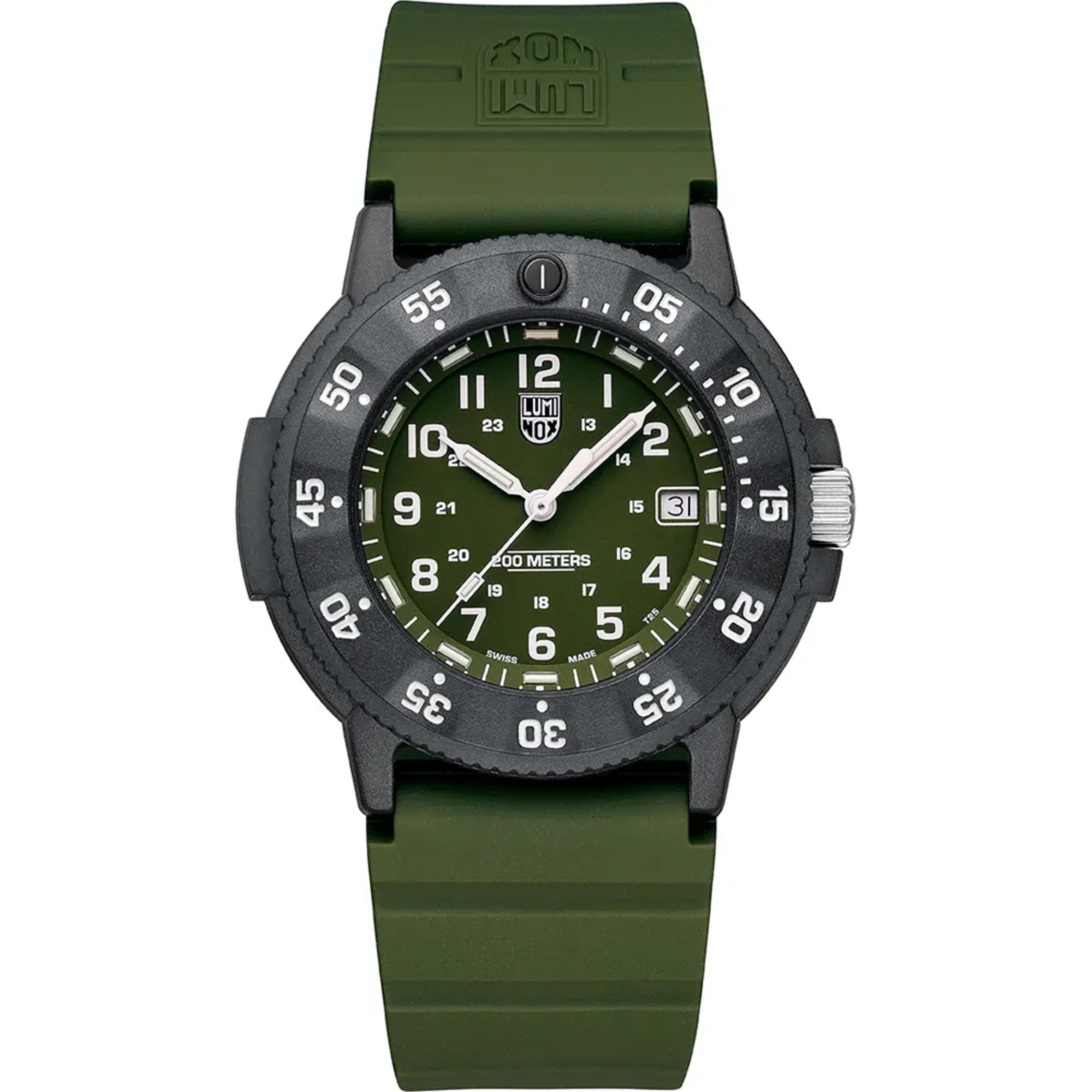 Luminox Sea Original Navy Seals 3000 Evo Serie Herren Uhr Grünes Zifferblatt XS.3013.EVO.S