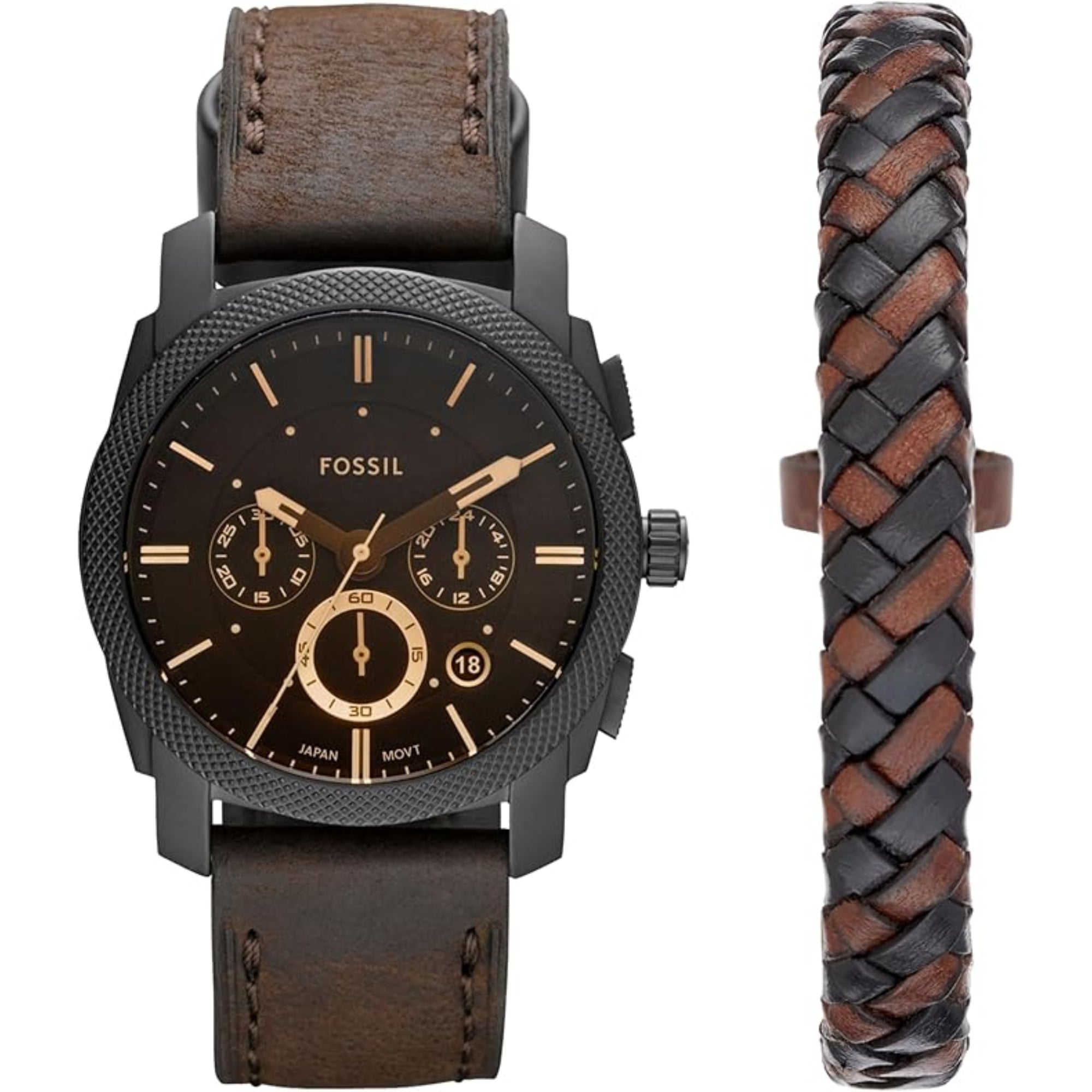 The Fossil Machine FS5251SET is an engaging choice for those who appreciate expressive design paired with practical features.