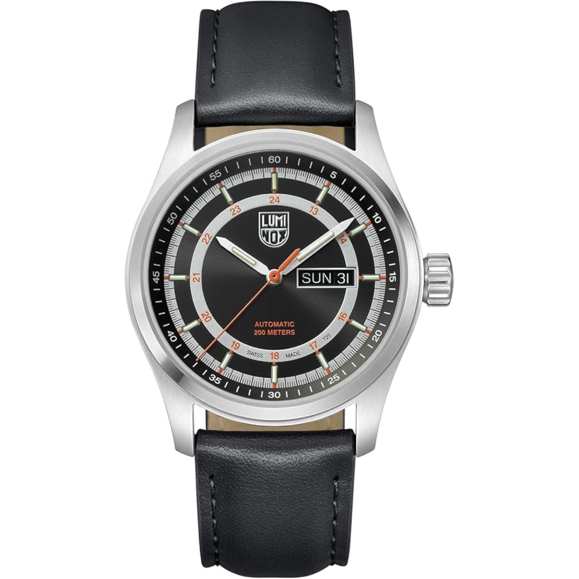 Luminox Atacama Field Automatik 1901 Schwarzes Zifferblatt Herrenarmbanduhr XL.1901