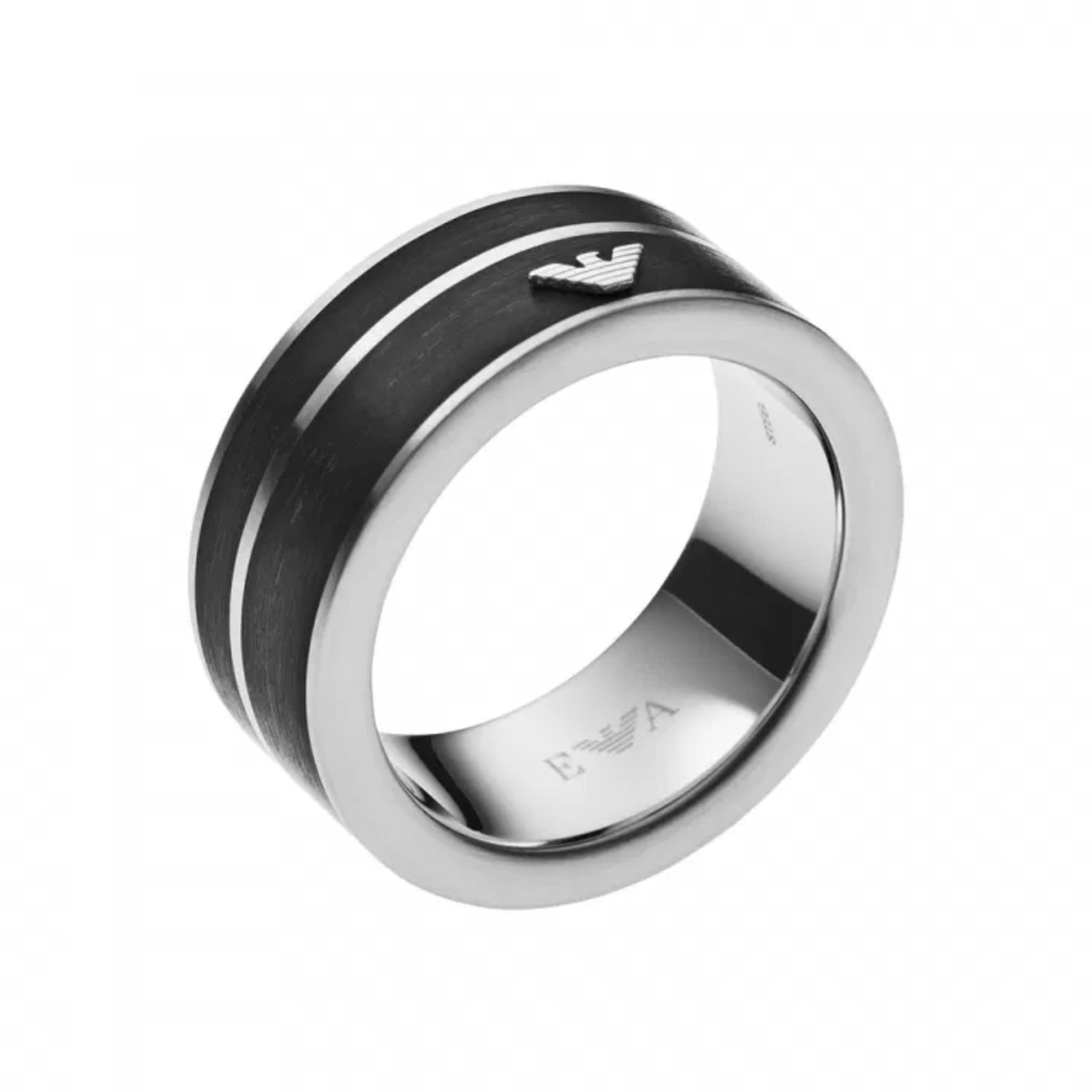 Emporio Armani Men’s Stainless Steel Ring EGS2032040-10