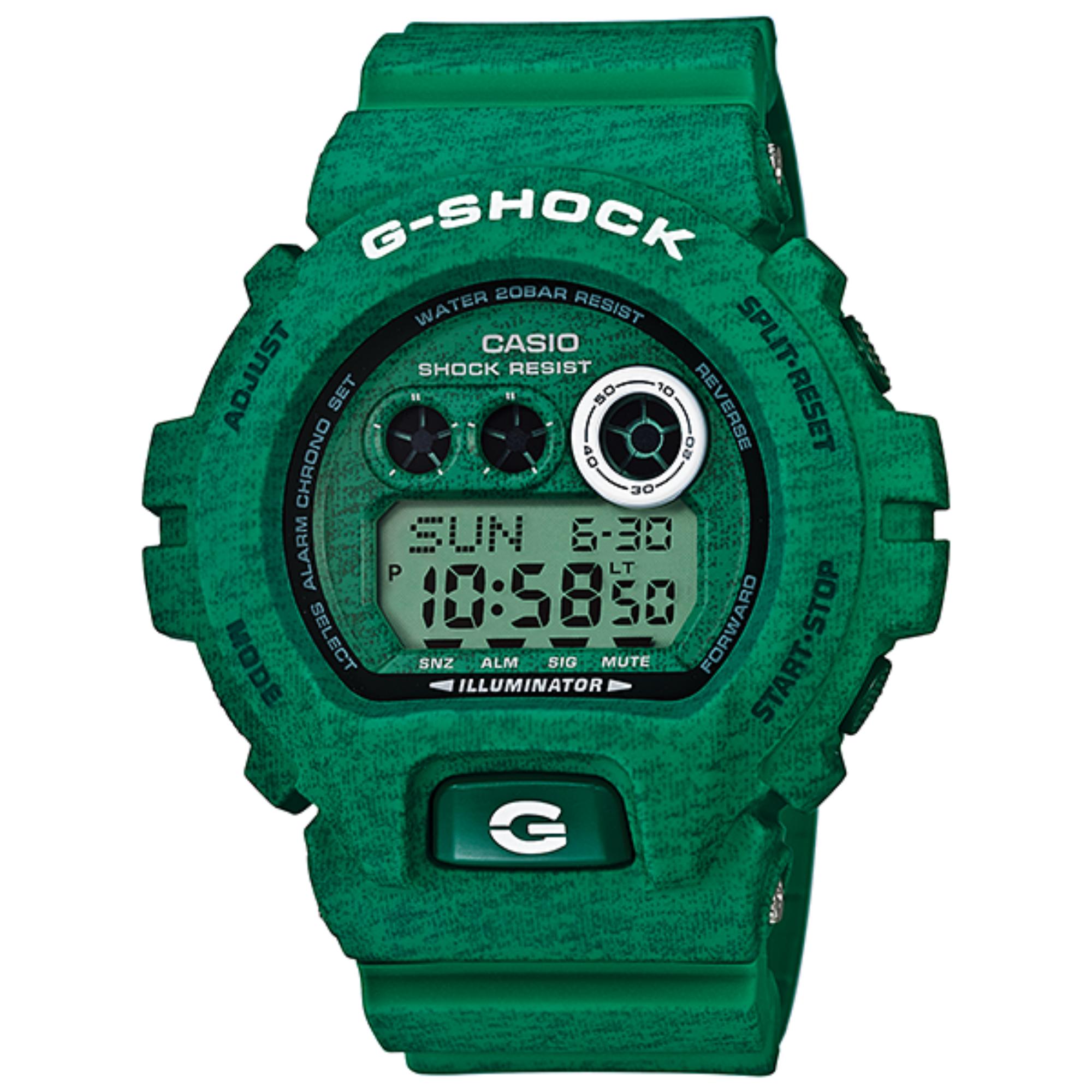 Casio GD-X6900HT-3ER G-Shock - Armbanduhr Herren, Harz, Armbandfarbe: Grün