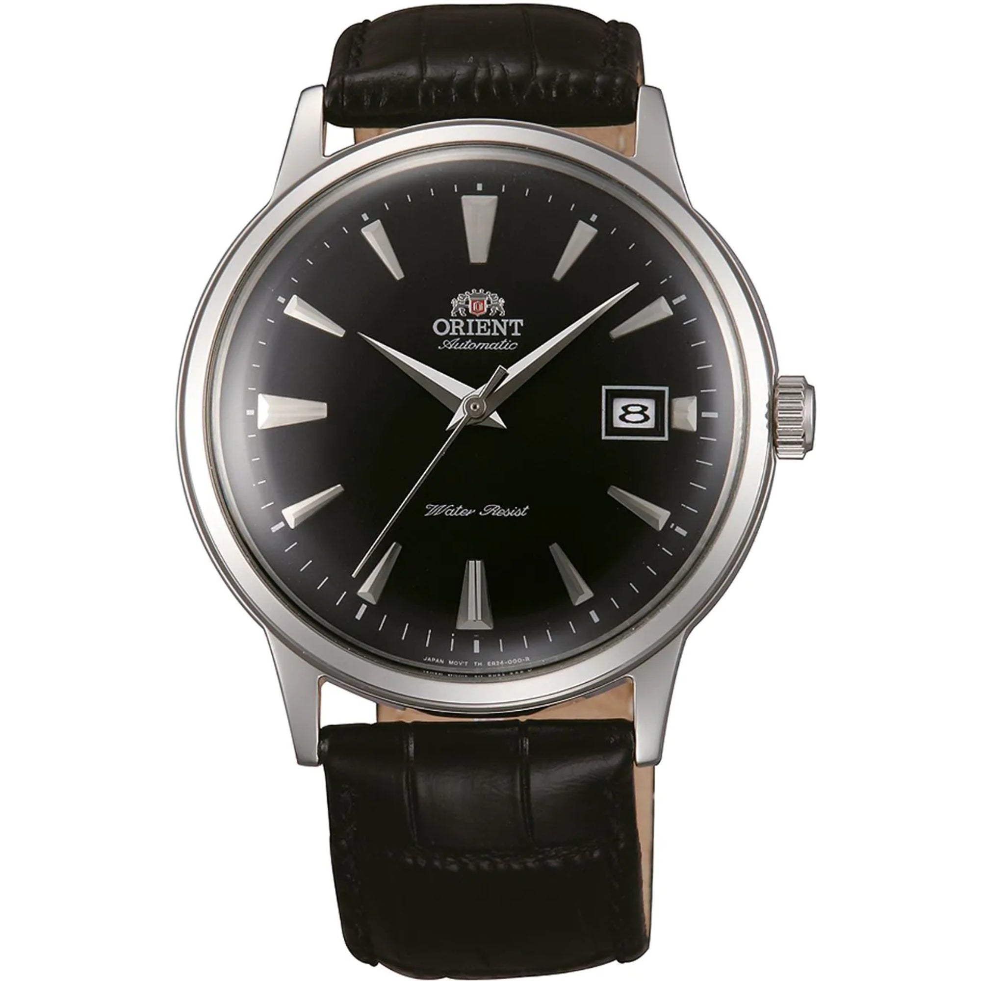 Orient Bambino 41mm Black Dial Leather Mens Automatic Watch FAC00004B0