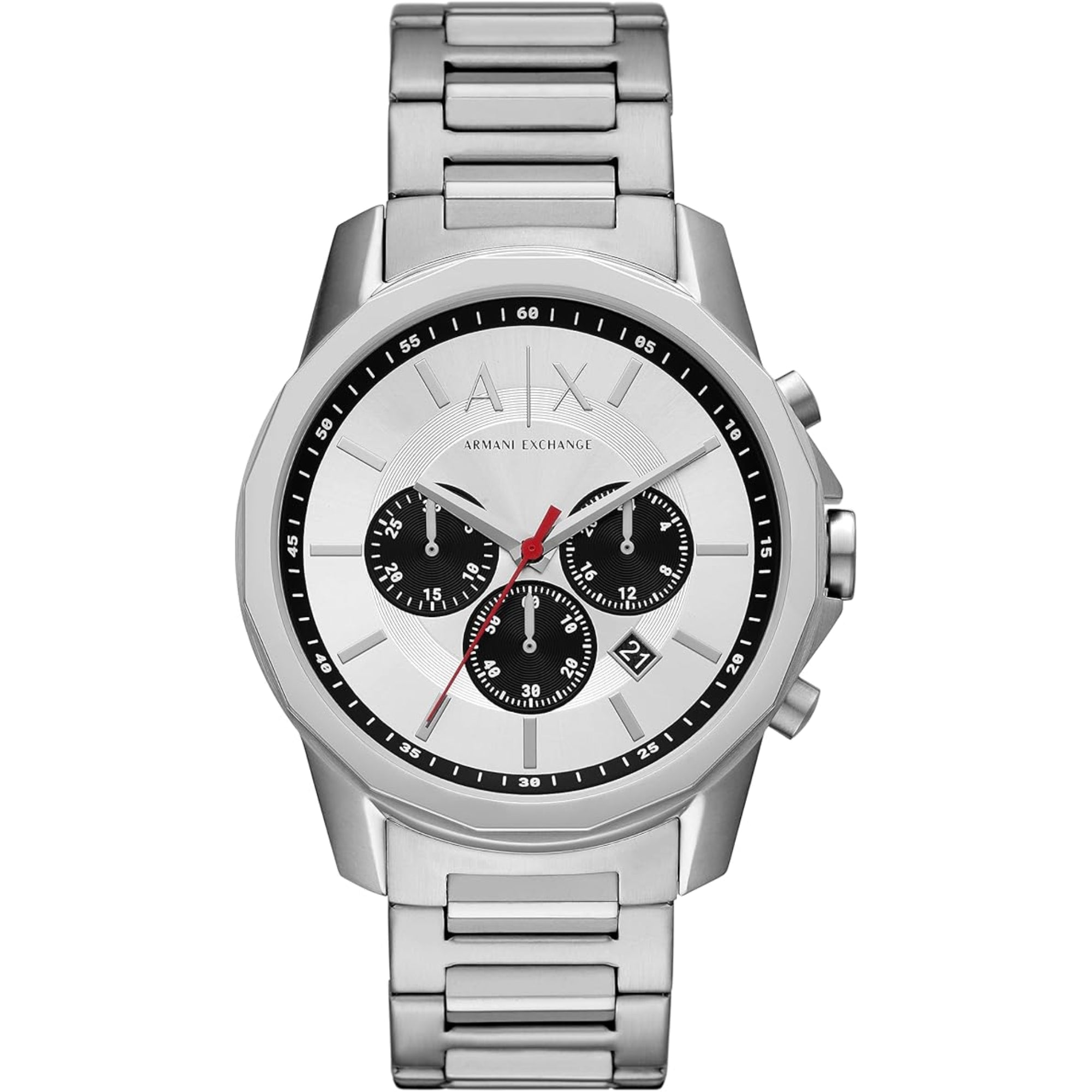 Armani Exchange Chronograph Silver Dial Men’s Watch AX1742
